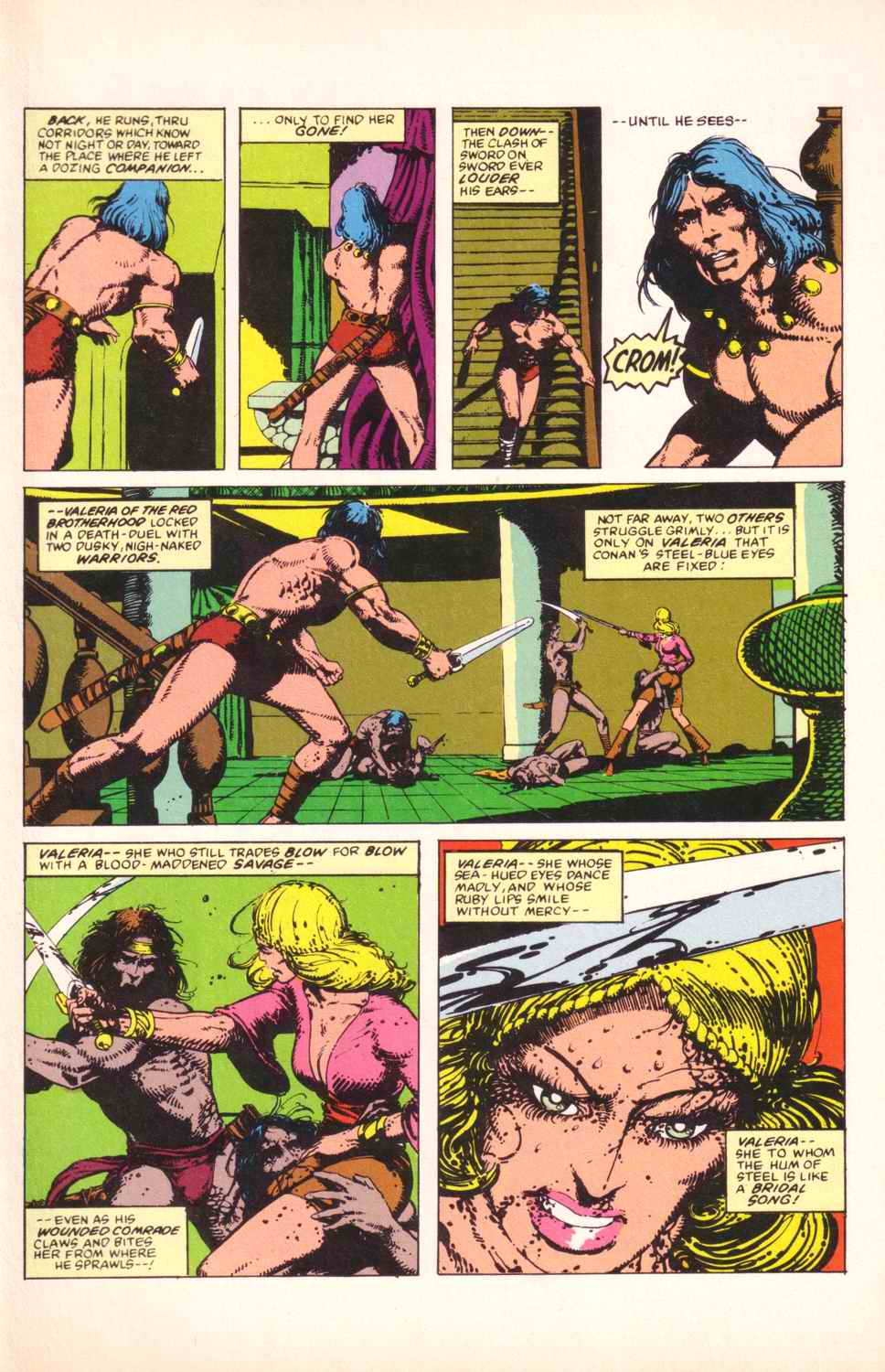 Read online Robert E. Howard's Conan the Barbarian comic -  Issue # Full - 25