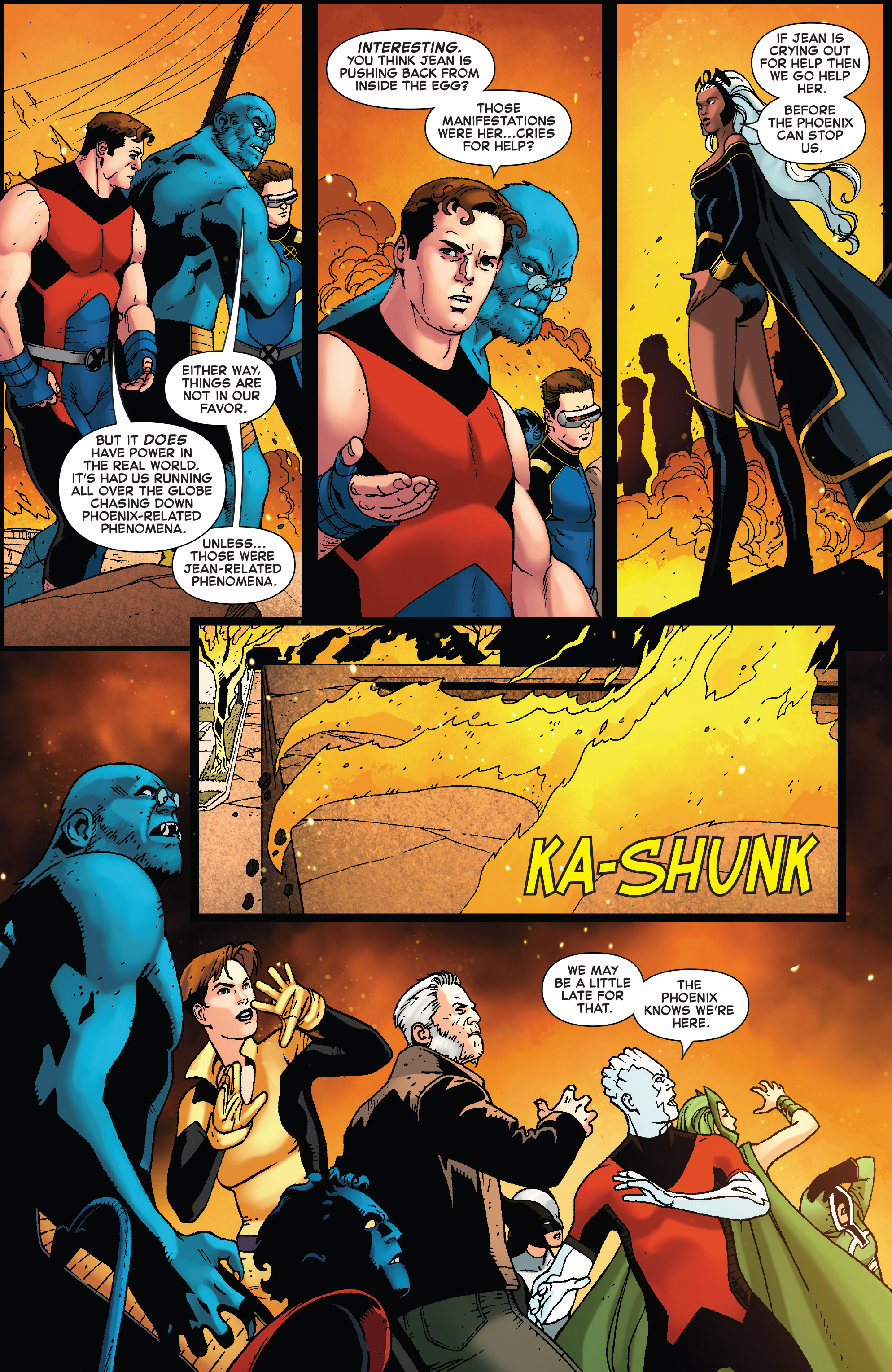 Read online Phoenix Resurrection: The Return of Jean Grey comic -  Issue #4 - 17
