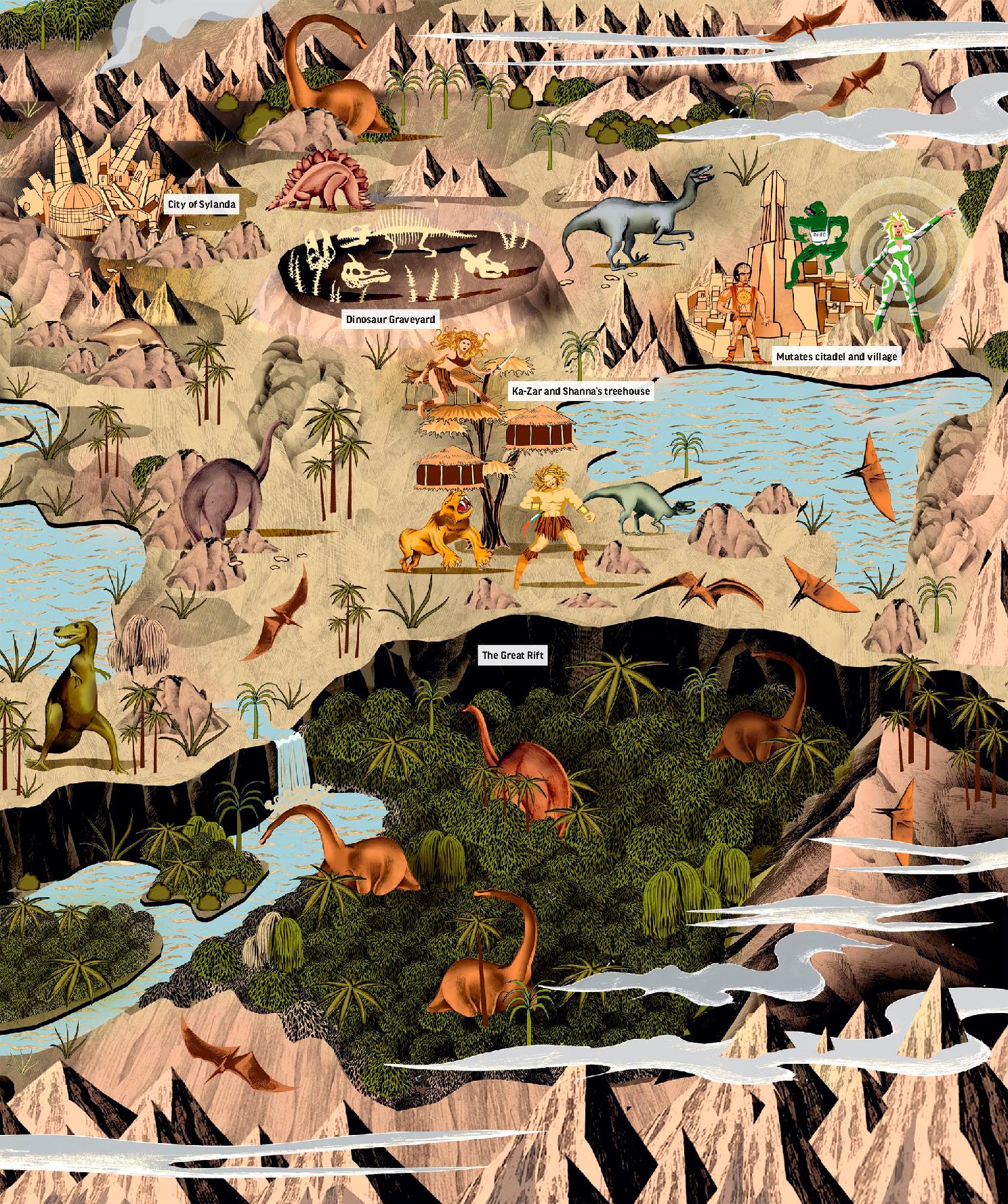 Read online Marvel Universe Map By Map: James Hill comic -  Issue # TPB (Part 1) - 73