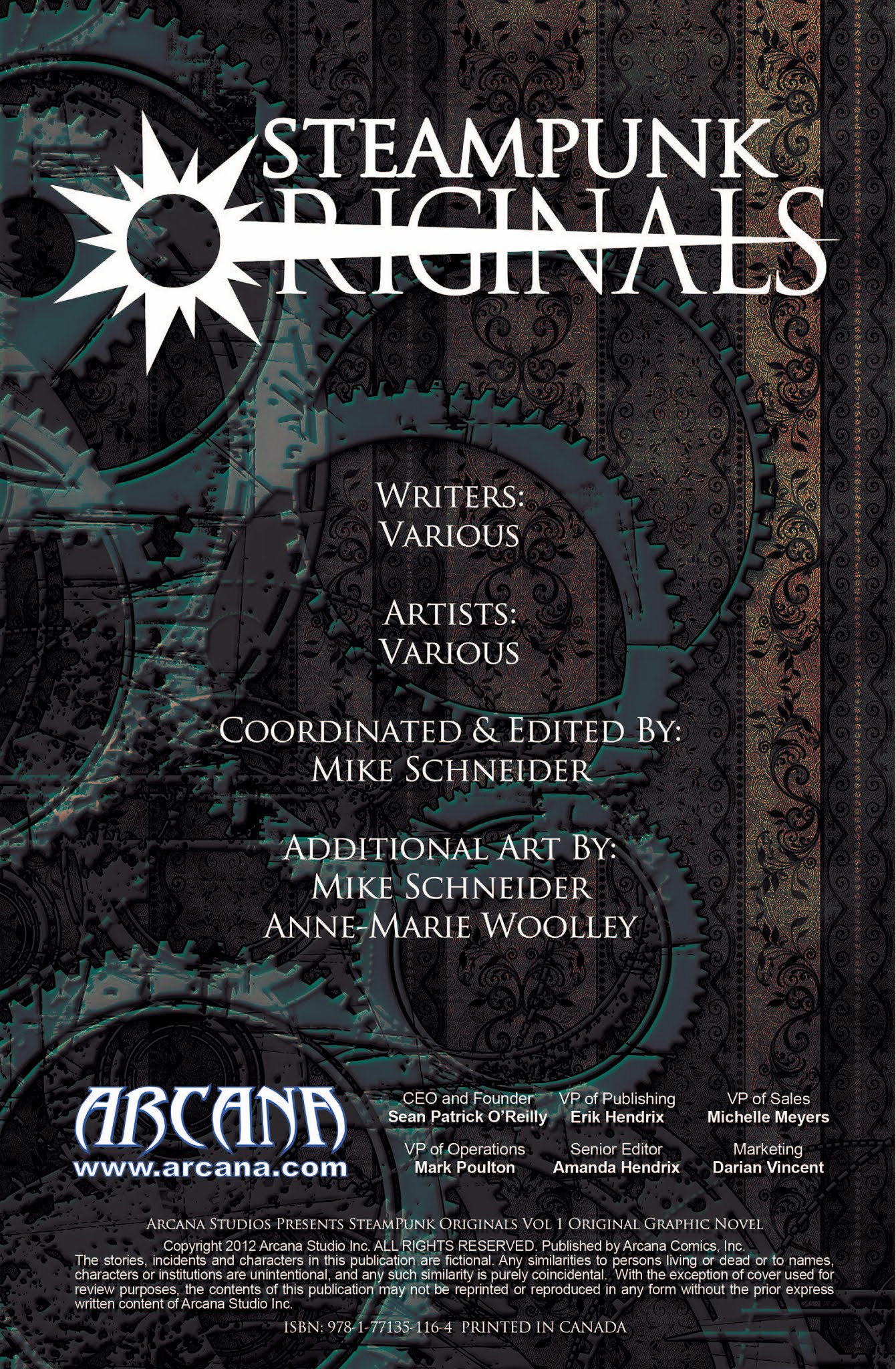 Read online SteamPunk Originals comic -  Issue # TPB - 2