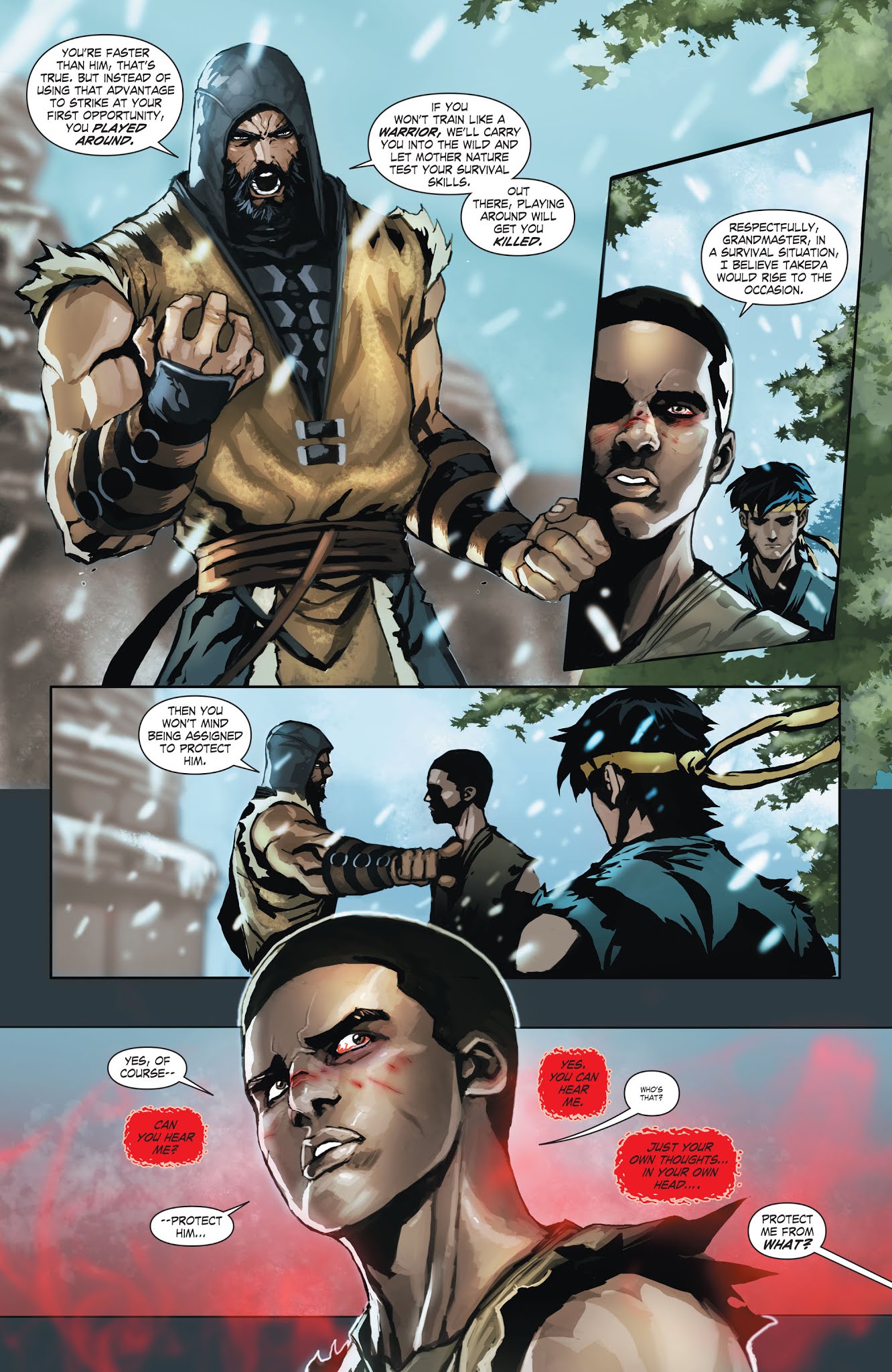 Read online Mortal Kombat X [I] comic -  Issue # _TPB 1 - 21