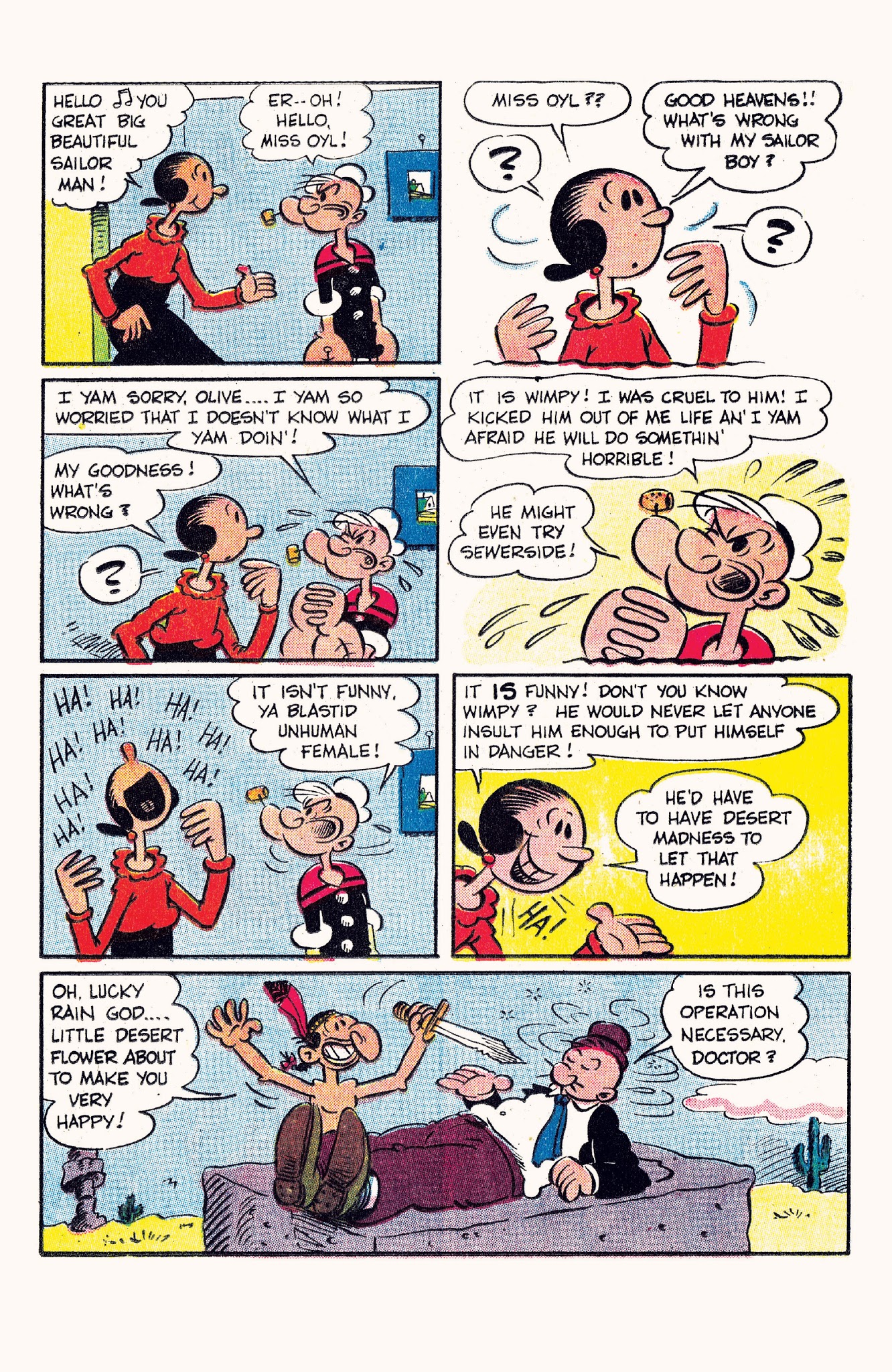 Read online Classic Popeye comic -  Issue #59 - 21