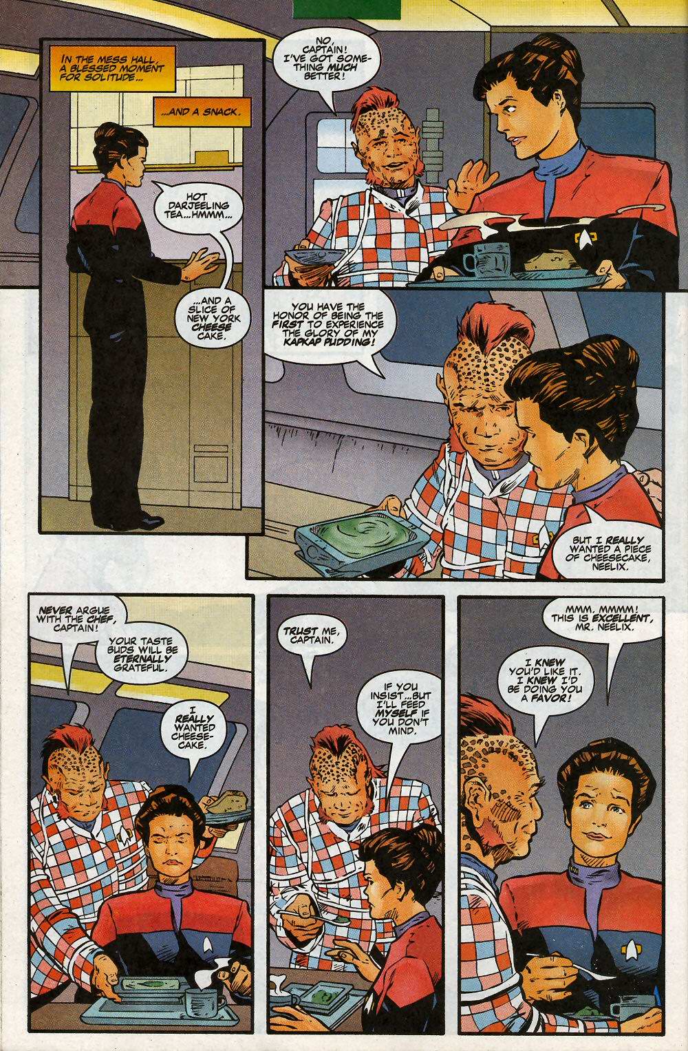 Read online Star Trek: Voyager comic -  Issue #4 - 11