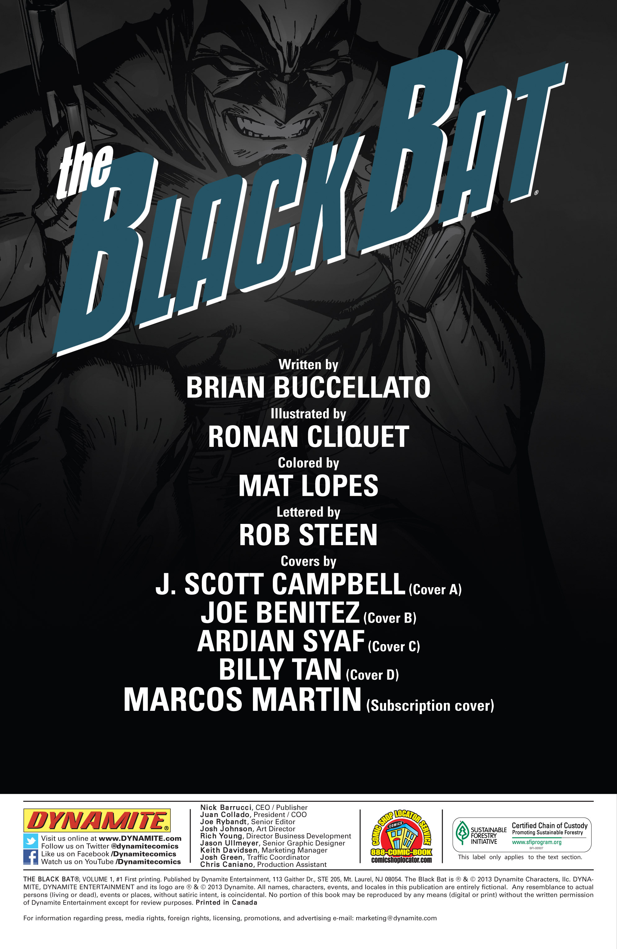 Read online The Black Bat comic -  Issue #1 - 5