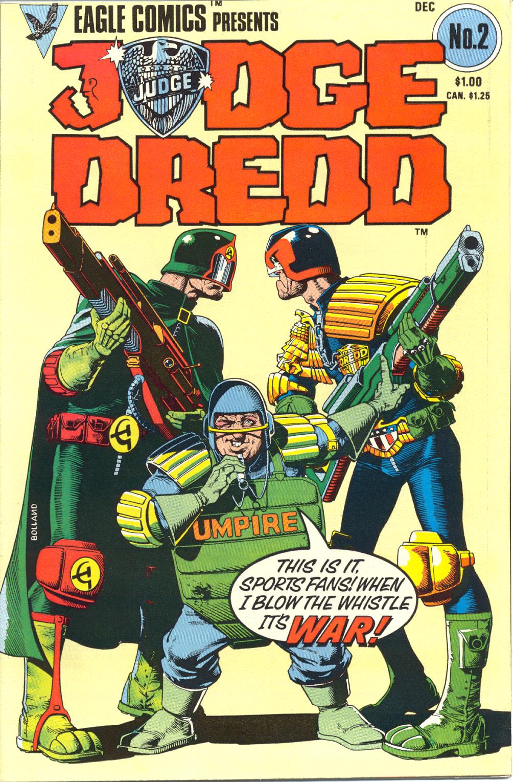 Read online Judge Dredd (1983) comic -  Issue #2 - 1