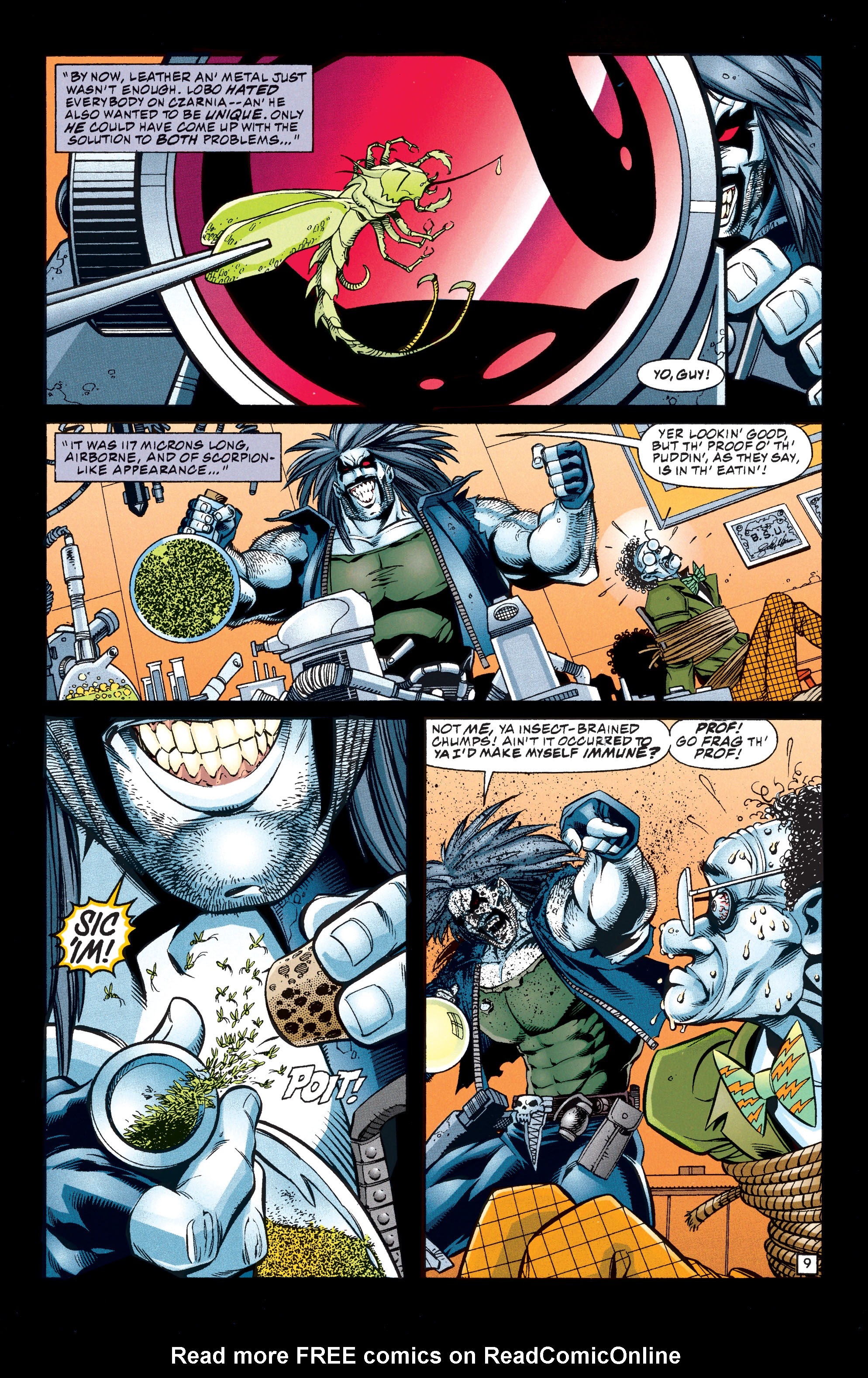 Read online Lobo (1993) comic -  Issue #0 - 10