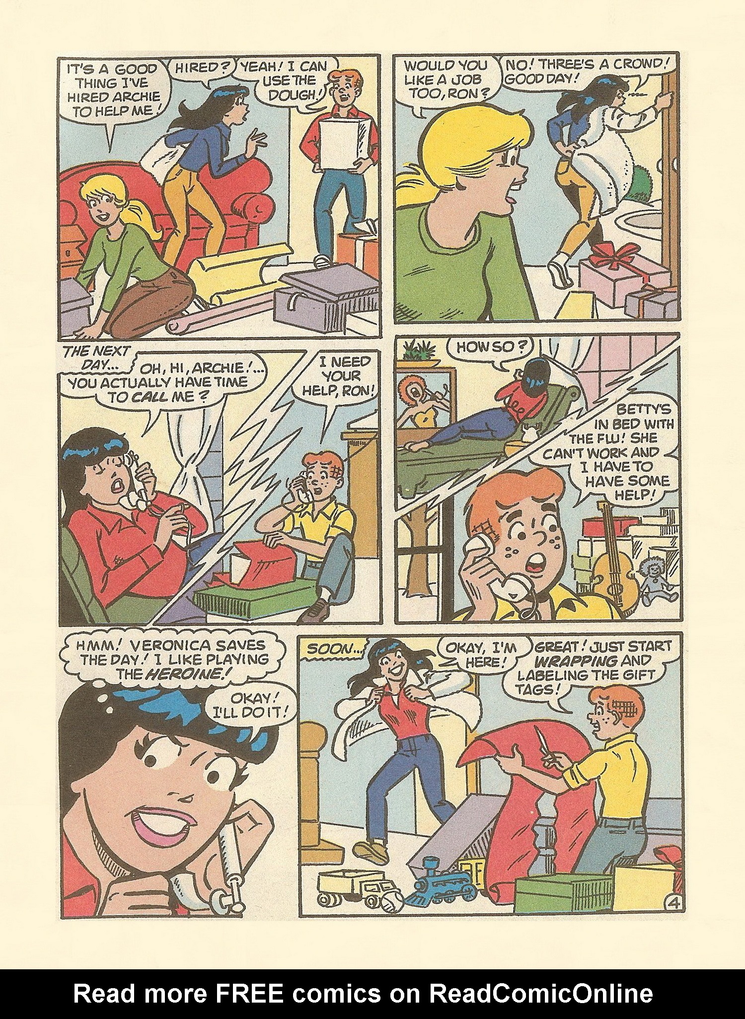 Read online Betty and Veronica Digest Magazine comic -  Issue #101 - 95