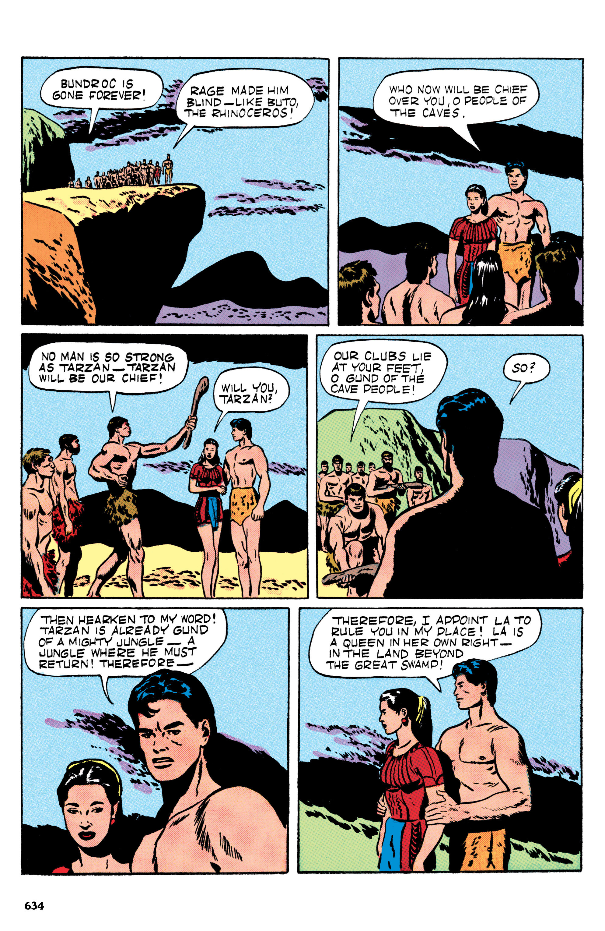 Read online Edgar Rice Burroughs Tarzan: The Jesse Marsh Years Omnibus comic -  Issue # TPB (Part 7) - 36