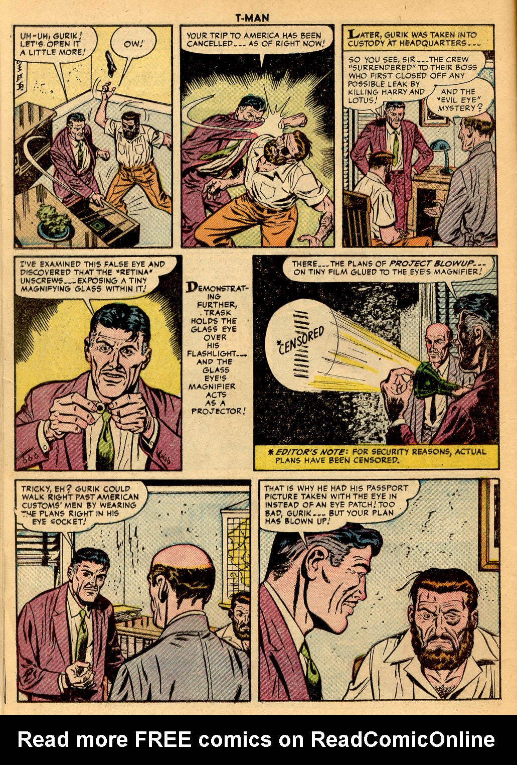 Read online T-Man: World Wide Trouble Shooter comic -  Issue #17 - 12
