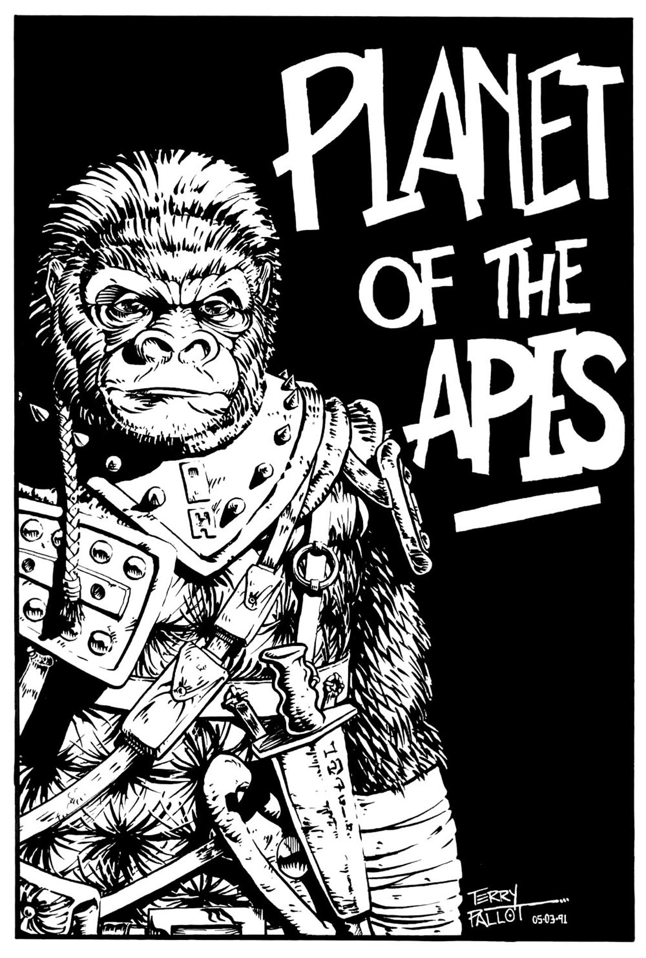 Read online Planet of the Apes (1990) comic -  Issue #14 - 30