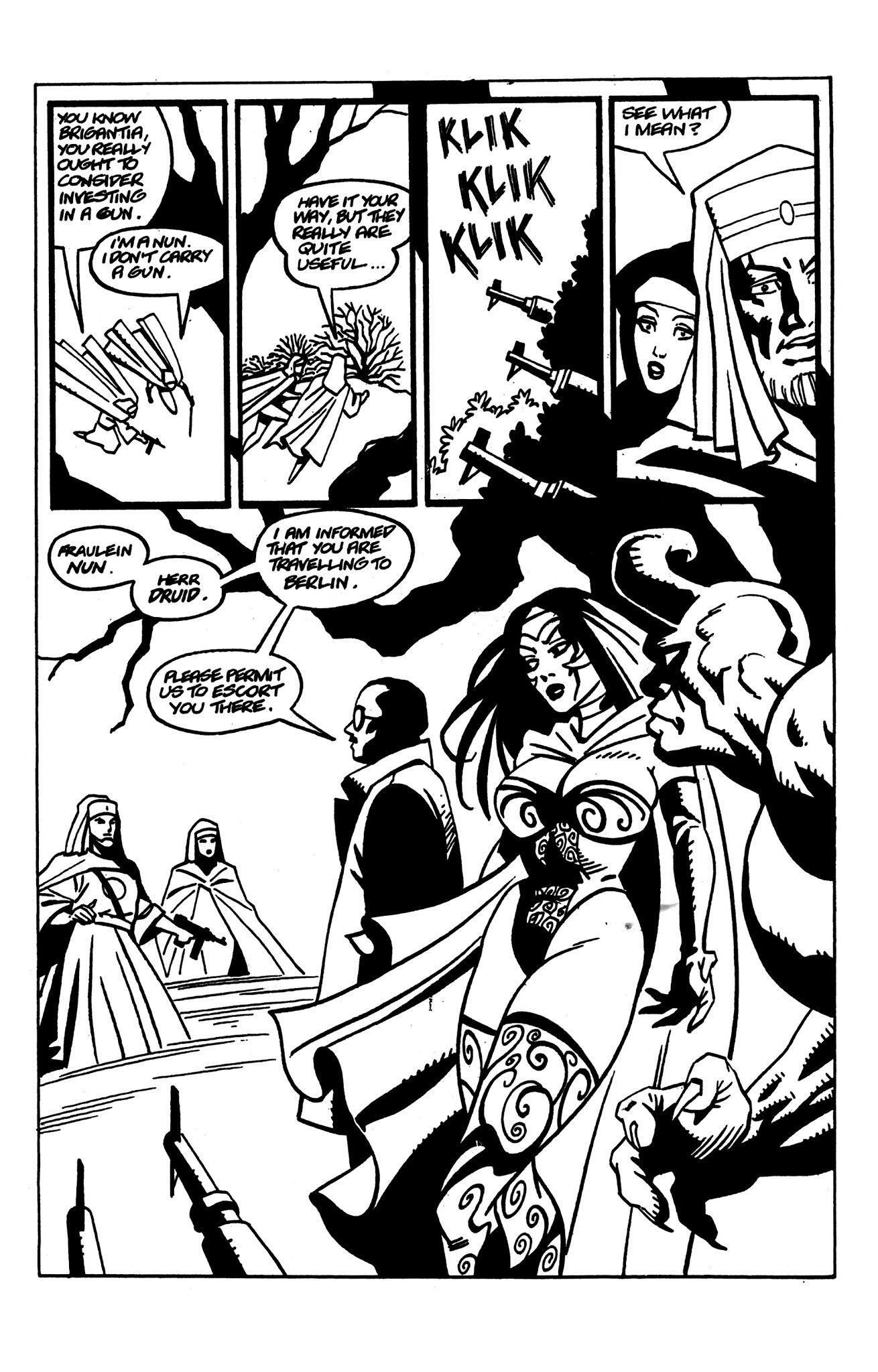 Read online Warrior Nun Brigantia comic -  Issue #2 - 10