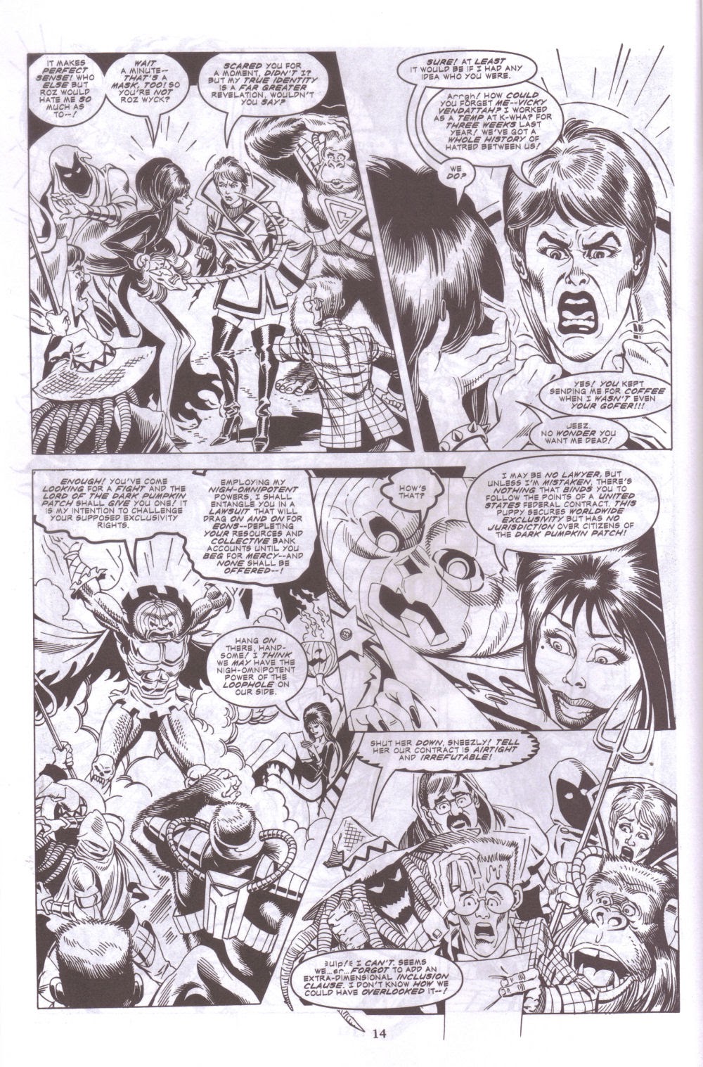 Read online Elvira, Mistress of the Dark comic -  Issue #152 - 16