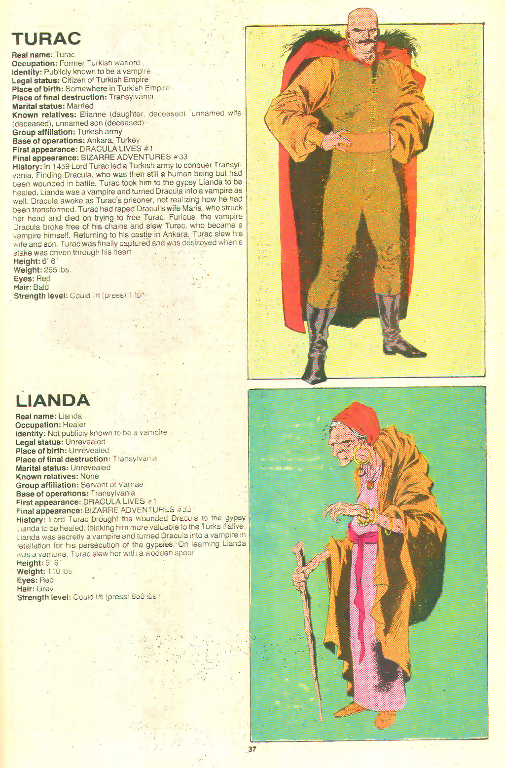 Read online The Official Handbook of the Marvel Universe Deluxe Edition comic -  Issue #20 - 39