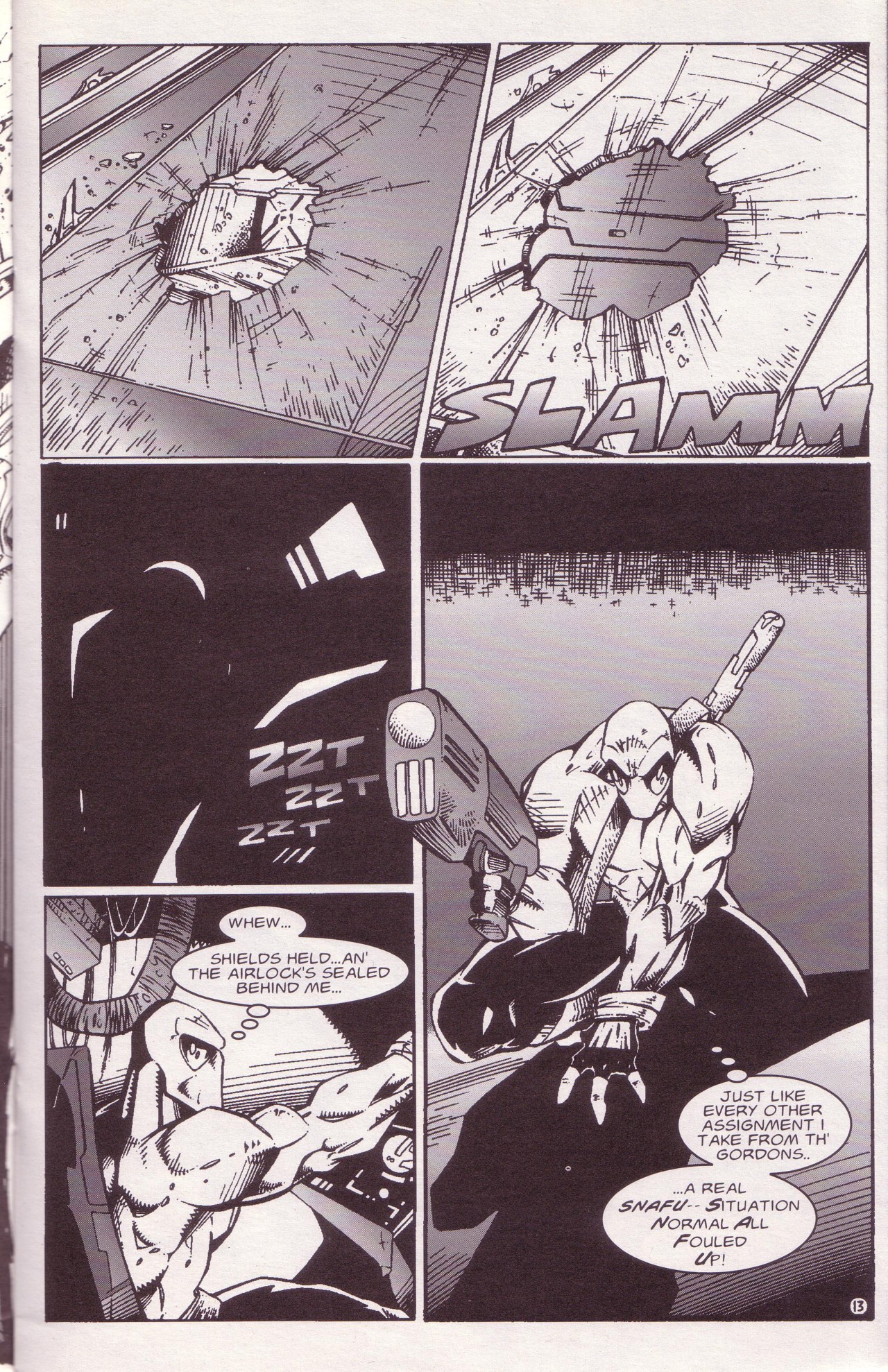 Read online Zen Intergalactic Ninja: Starquest comic -  Issue #7 - 15