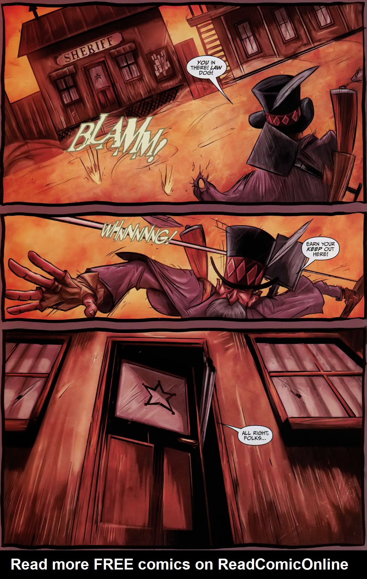 Read online Graveslinger comic -  Issue #3 - 8