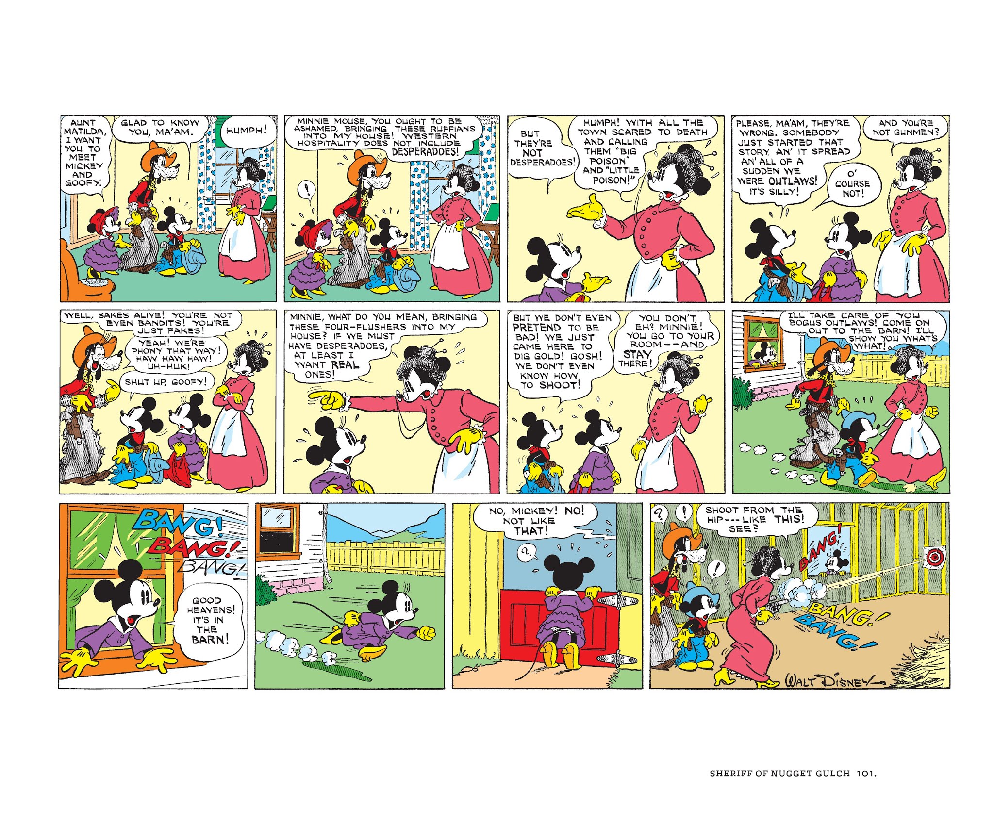 Read online Walt Disney's Mickey Mouse Color Sundays comic -  Issue # TPB 2 (Part 2) - 1
