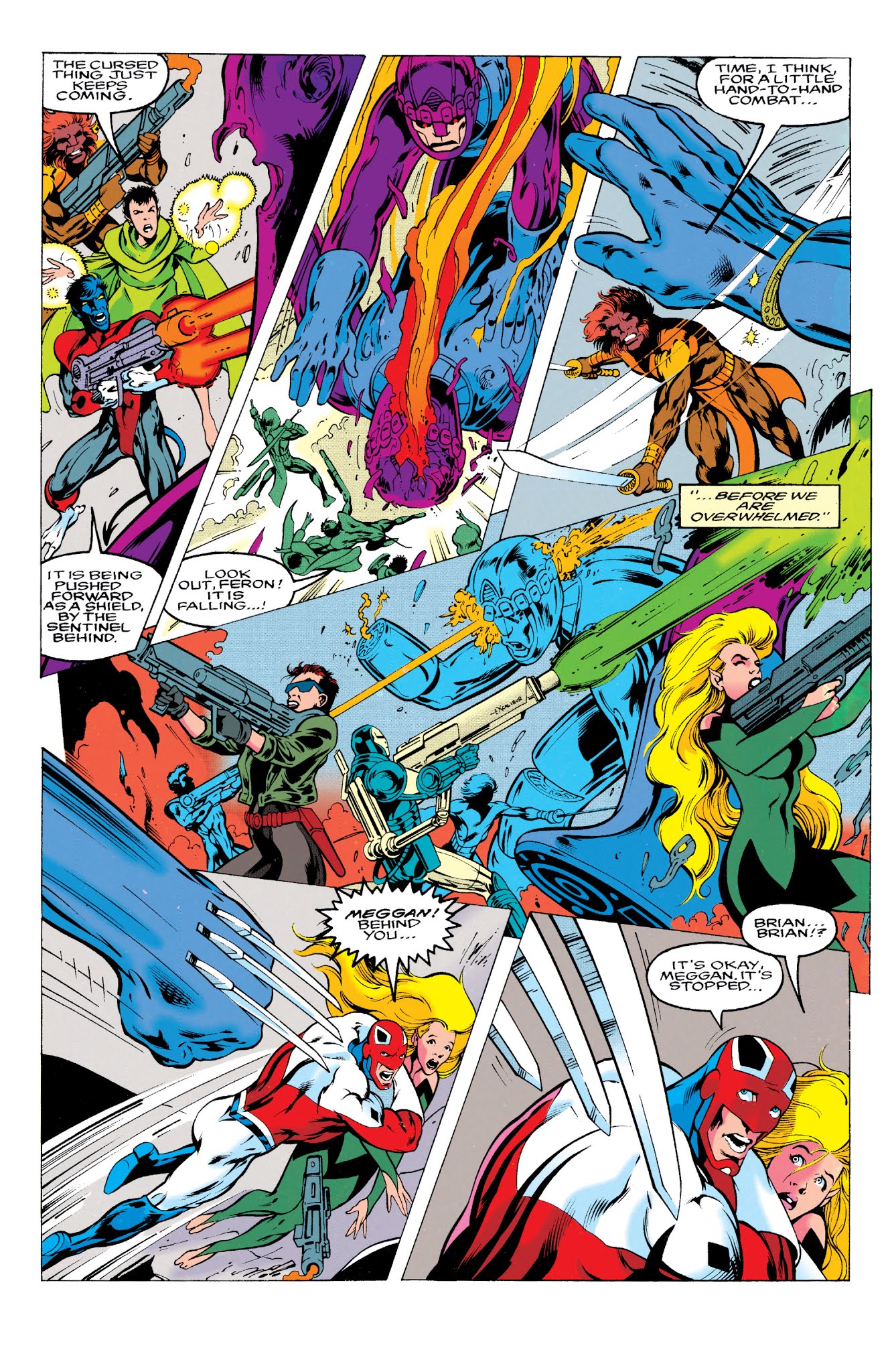 Read online Excalibur Visionaries: Alan Davis comic -  Issue # TPB 3 (Part 2) - 103