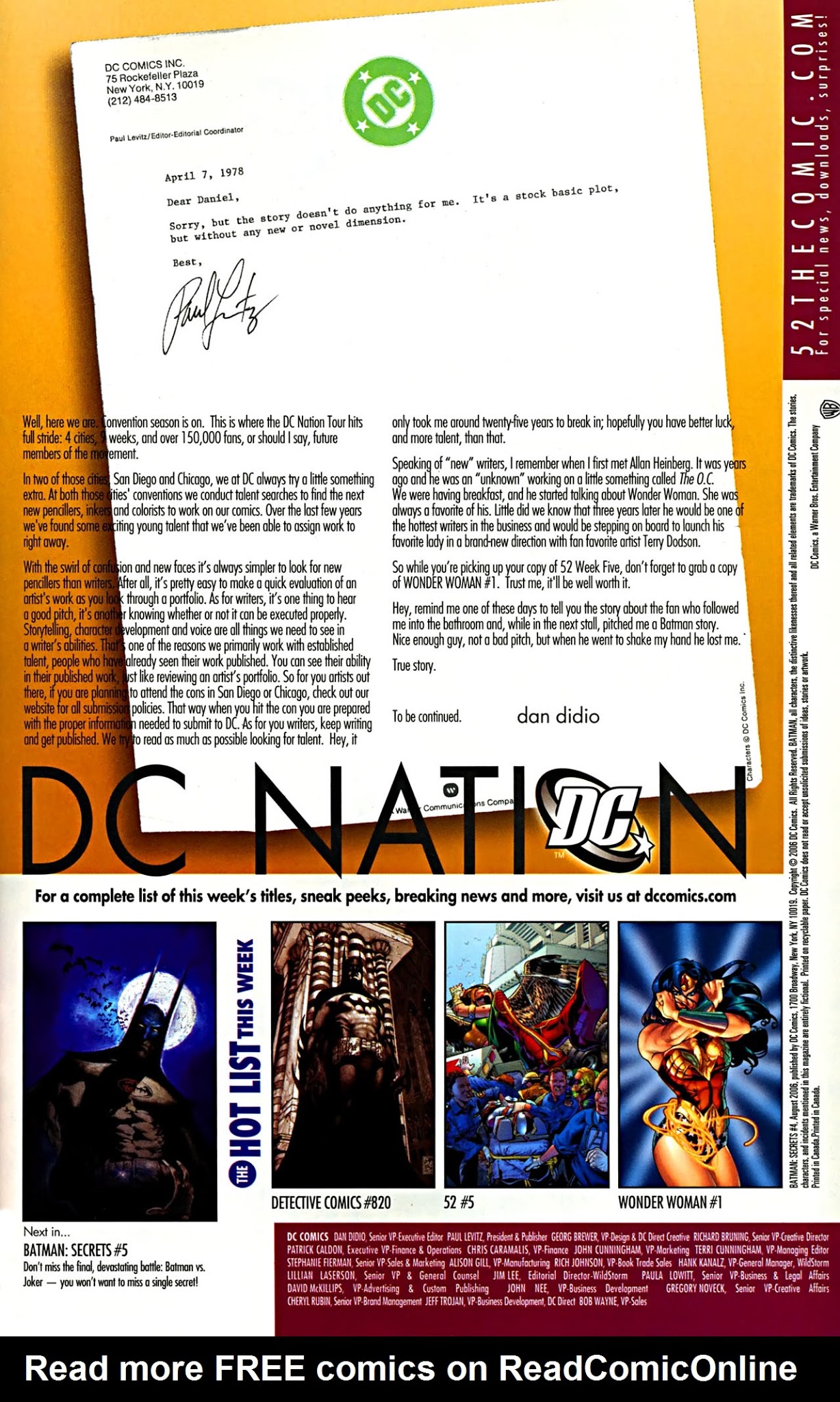 Read online Batman: Secrets comic -  Issue #4 - 21
