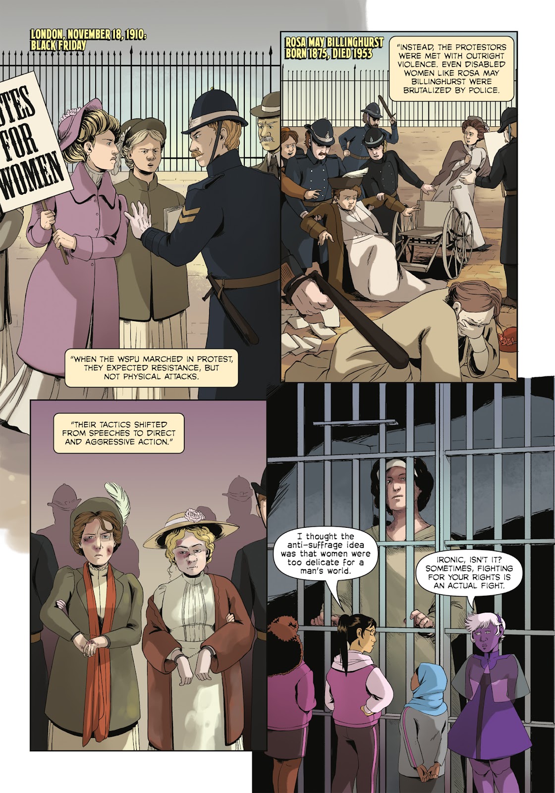 Amazons, Abolitionists, and Activists: A Graphic History of Women's Fight for Their Rights issue TPB (Part 1) - Page 82