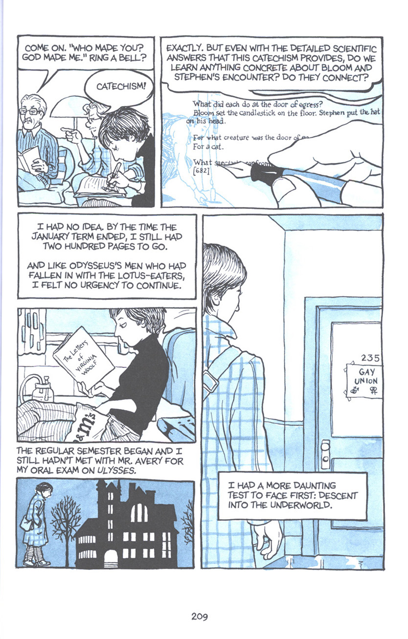 Read online Fun Home: A Family Tragicomic comic -  Issue # TPB - 215