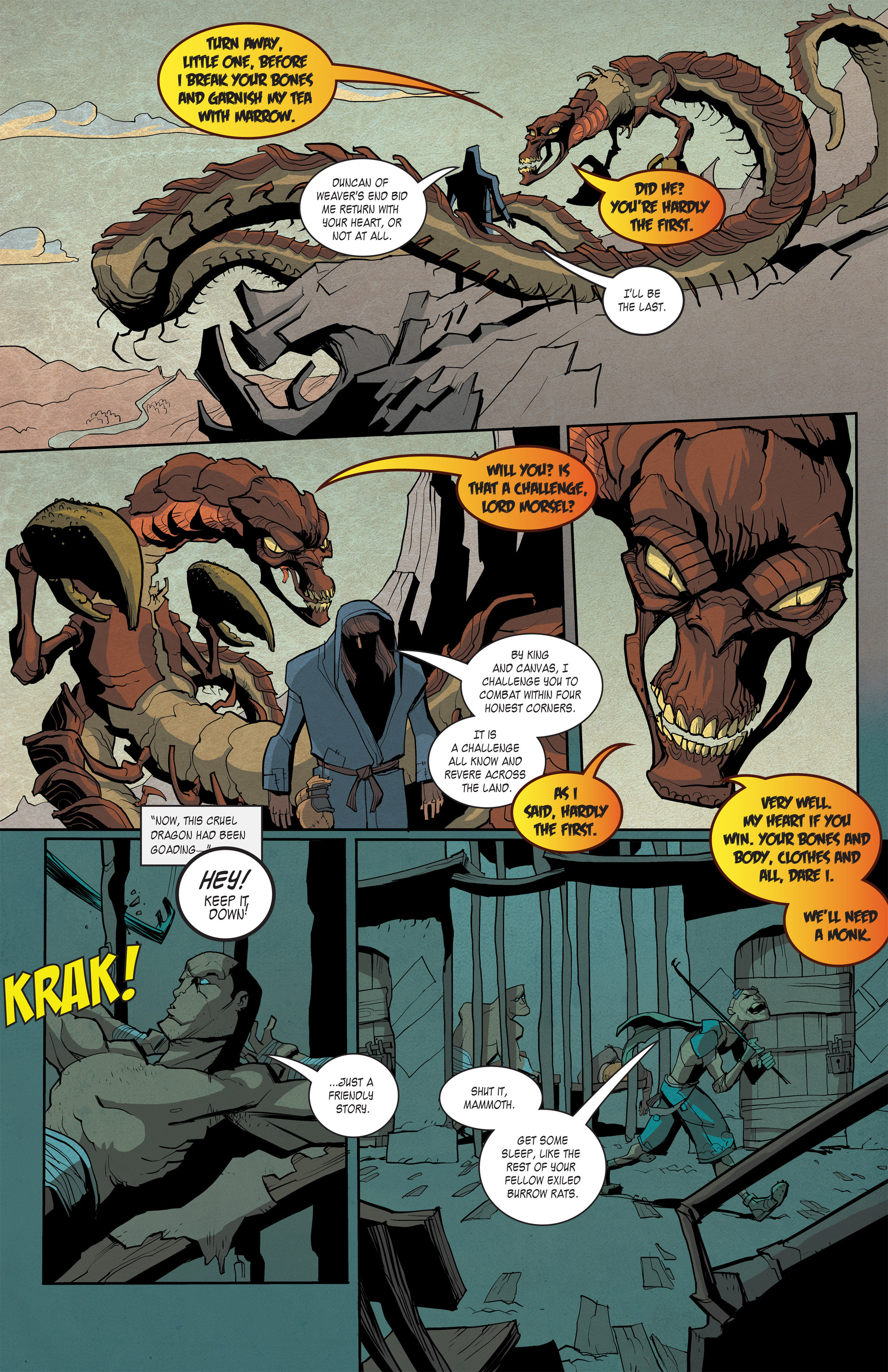 Read online Kings and Canvas comic -  Issue #0 - 9