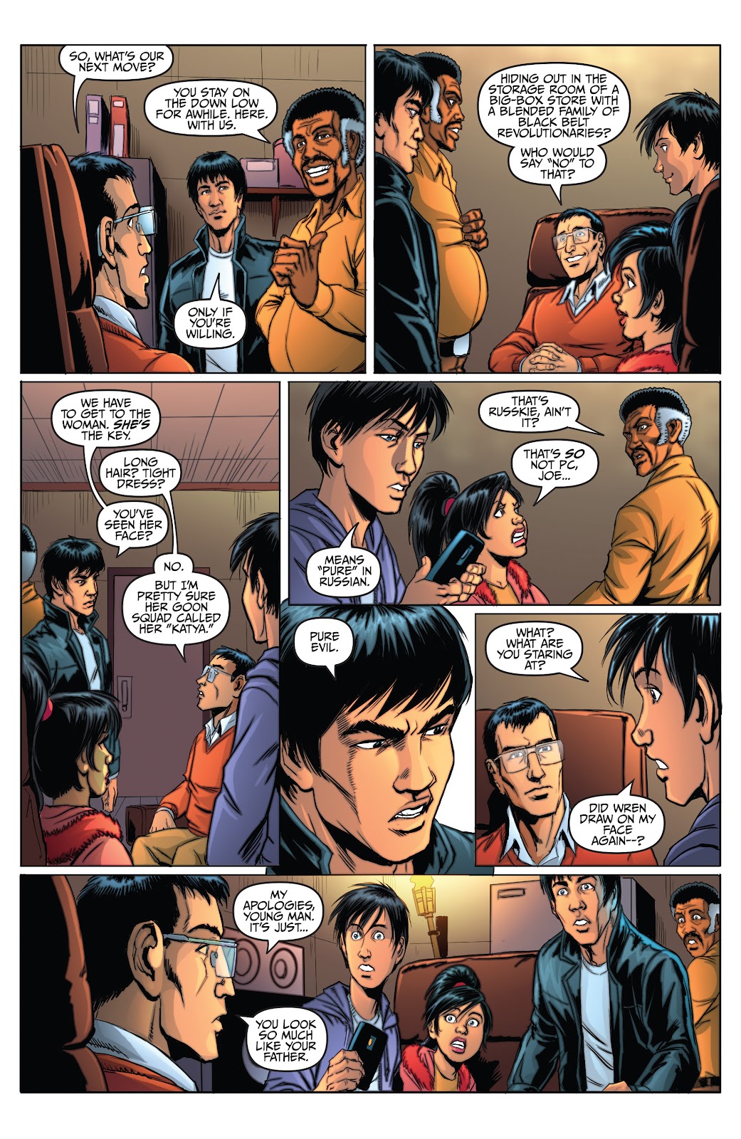 Bruce Lee: The Dragon Rises issue 4 - Page 22