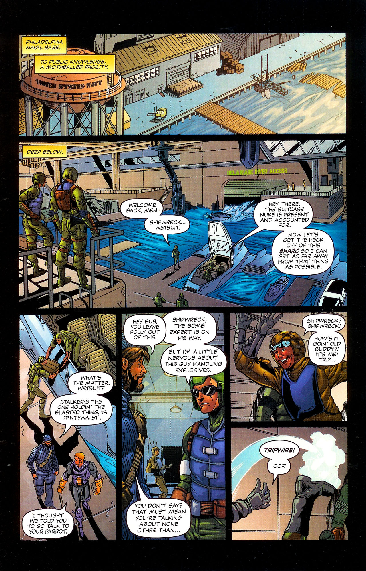 Read online G.I. Joe (2001) comic -  Issue #8 - 7