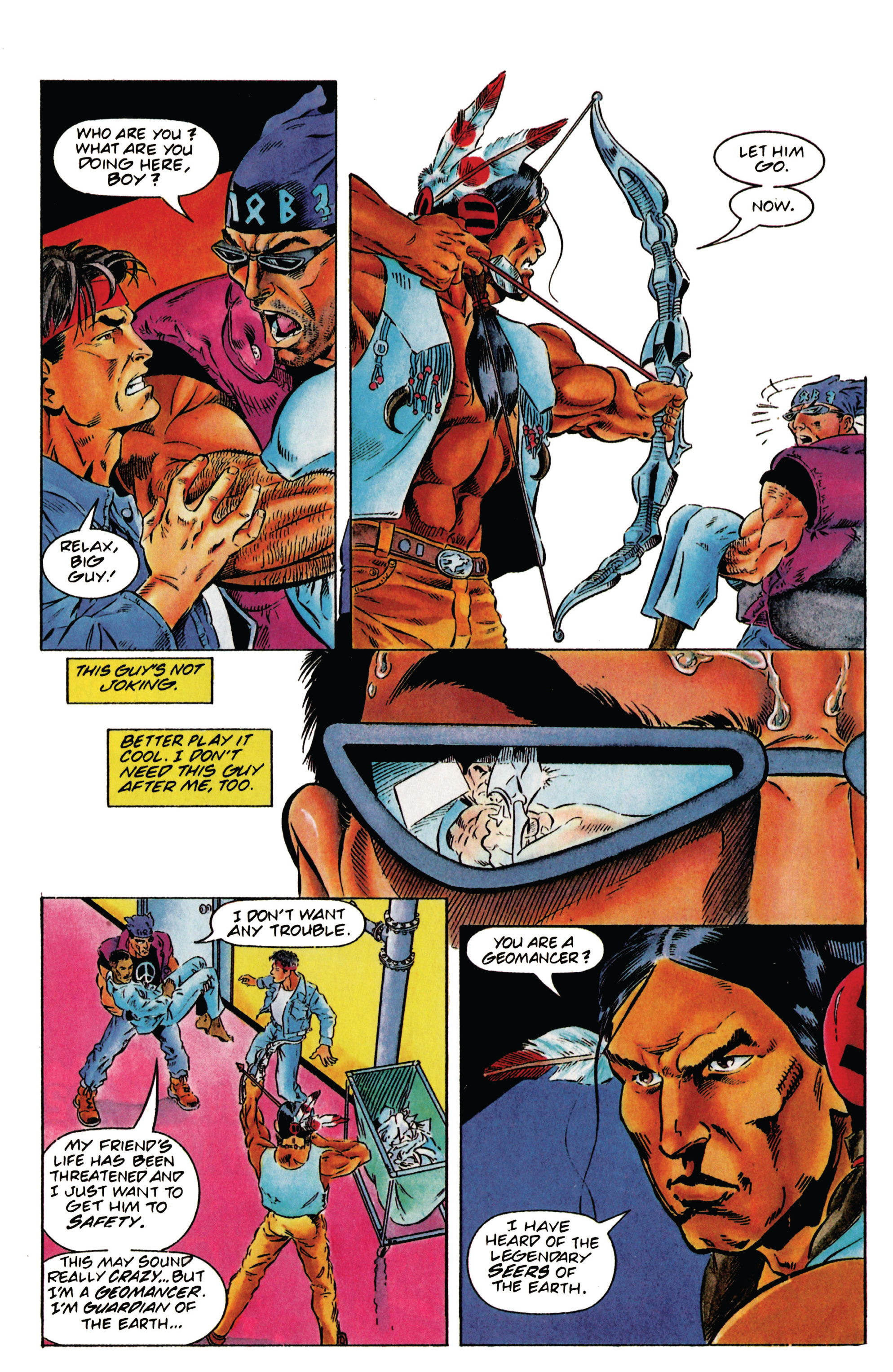 Read online Geomancer comic -  Issue #6 - 12