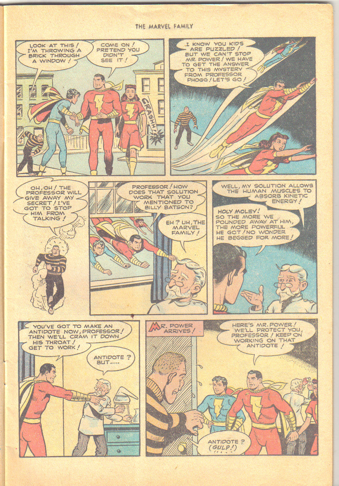Read online The Marvel Family comic -  Issue #26 - 11
