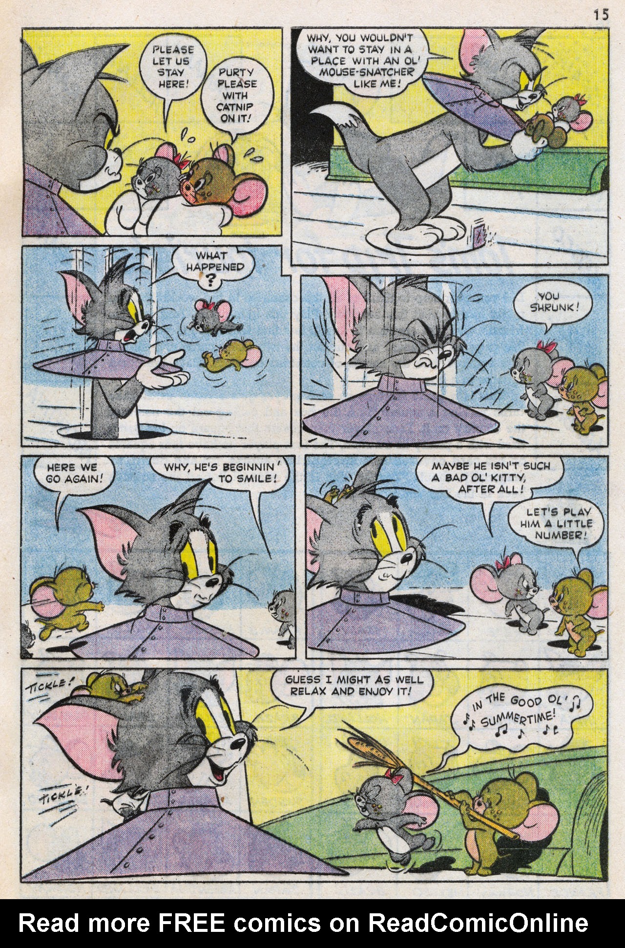 Read online Tom and Jerry's Summer Fun comic -  Issue #3 - 18