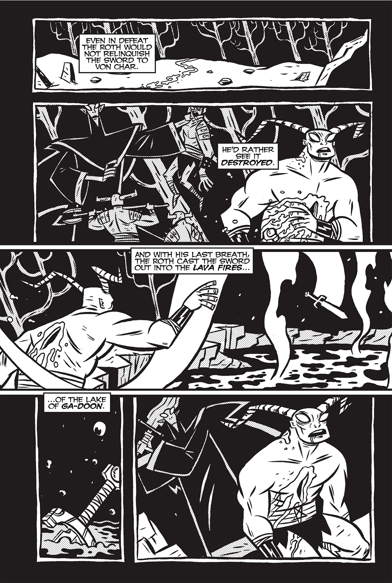 Read online Black Metal comic -  Issue #1 - 64