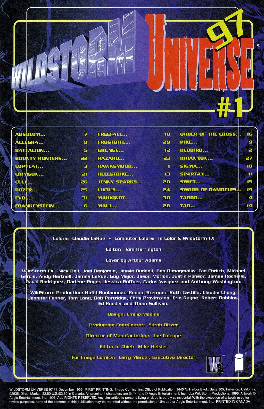 Read online Wildstorm Universe 97 comic -  Issue #1 - 34
