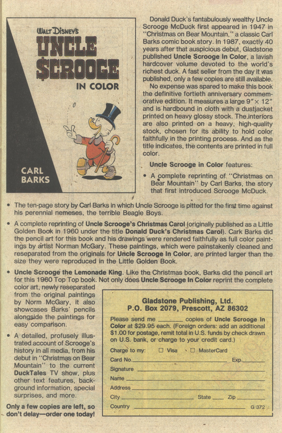 Read online Walt Disney's Donald Duck Adventures (1987) comic -  Issue #20 - 27
