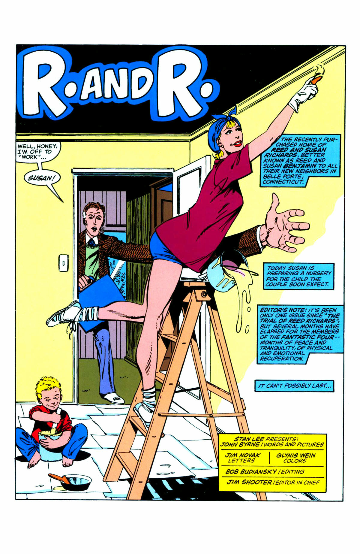 Read online Fantastic Four Visionaries: John Byrne comic -  Issue # TPB 4 - 135