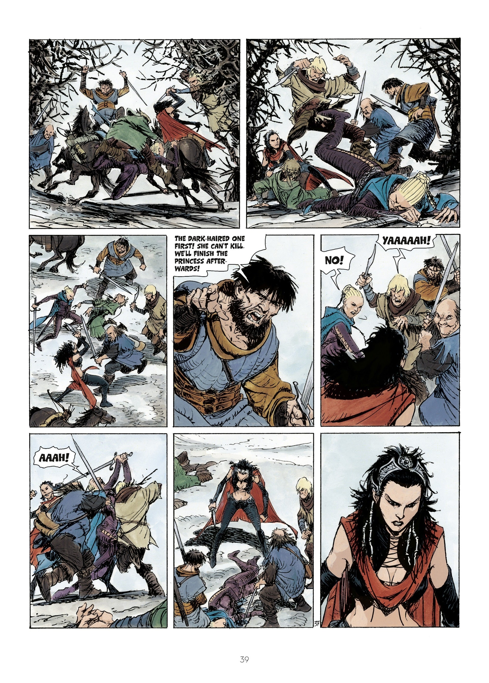 Read online The World of Thorgal: Kriss of Valnor: Worthy of a Queen comic -  Issue # Full - 41