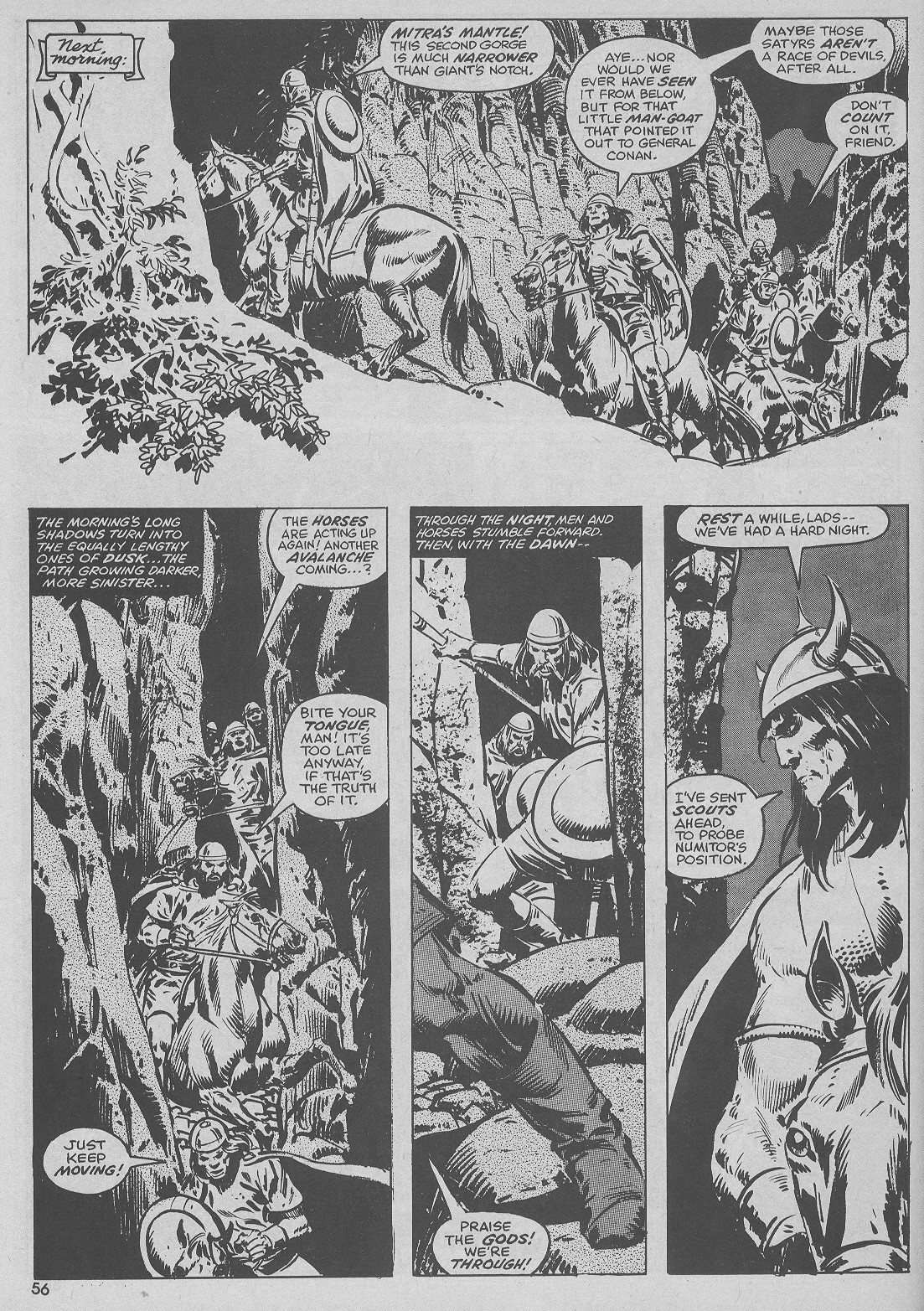 Read online The Savage Sword Of Conan comic -  Issue #51 - 56