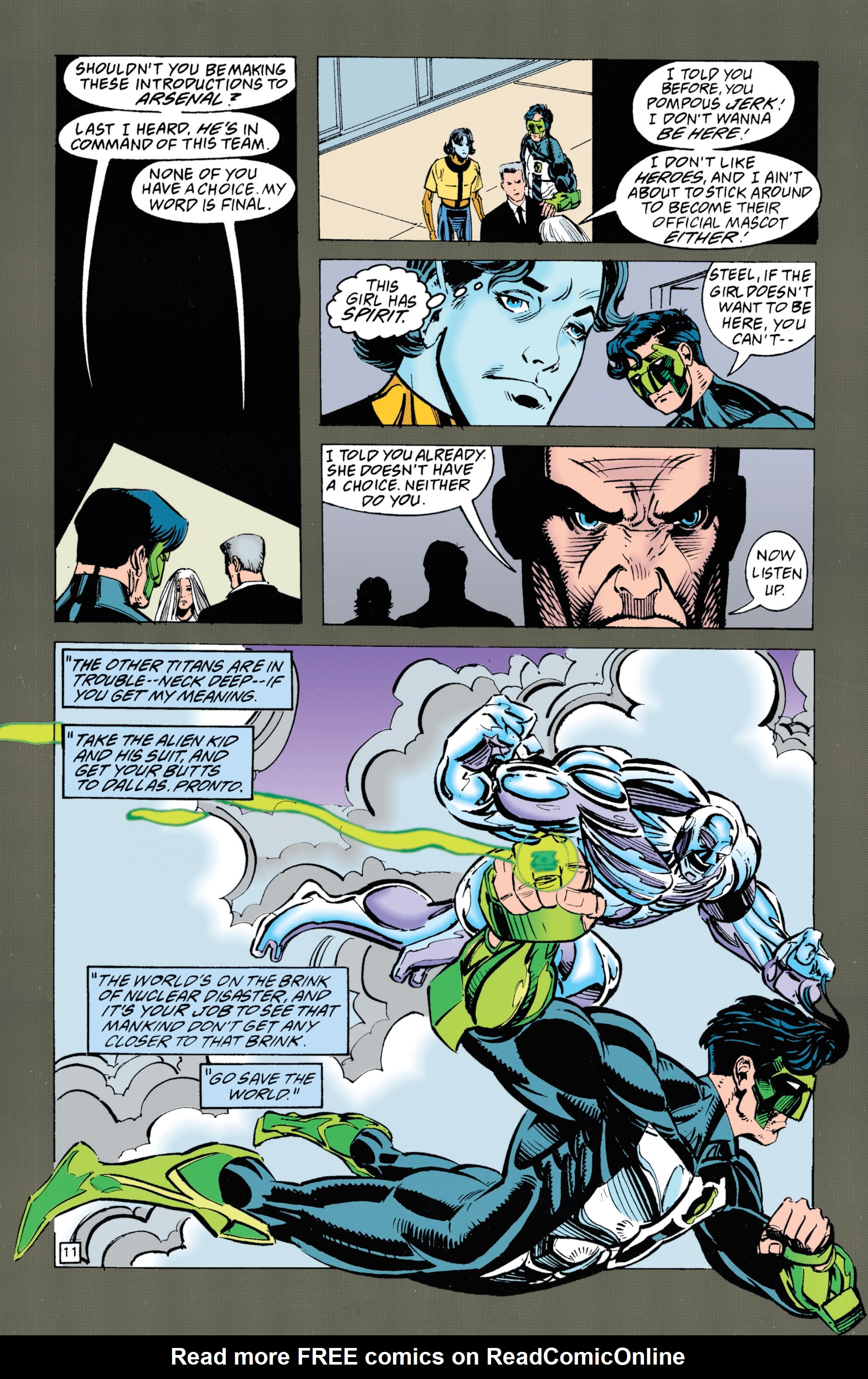 Read online The New Titans (1988) comic -  Issue #122 - 11