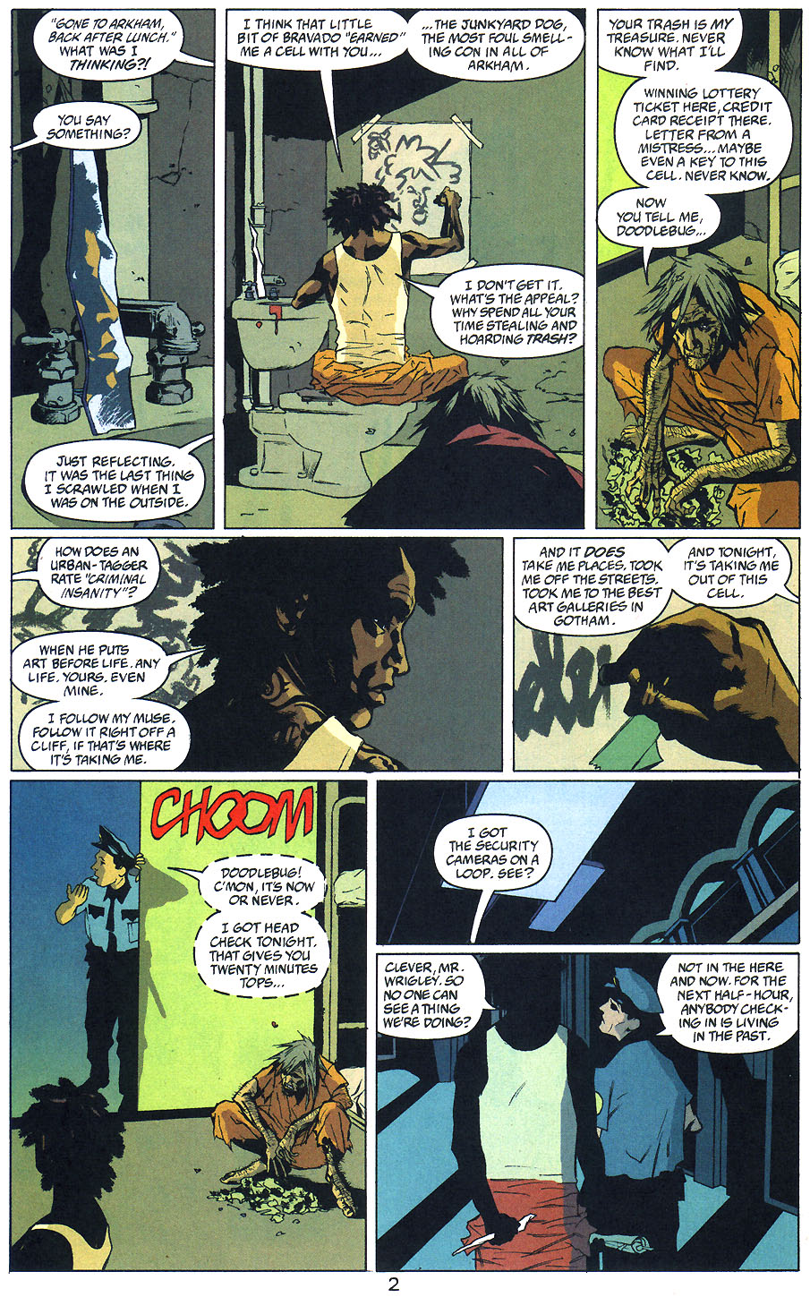 Read online Arkham Asylum: Living Hell comic -  Issue #3 - 4