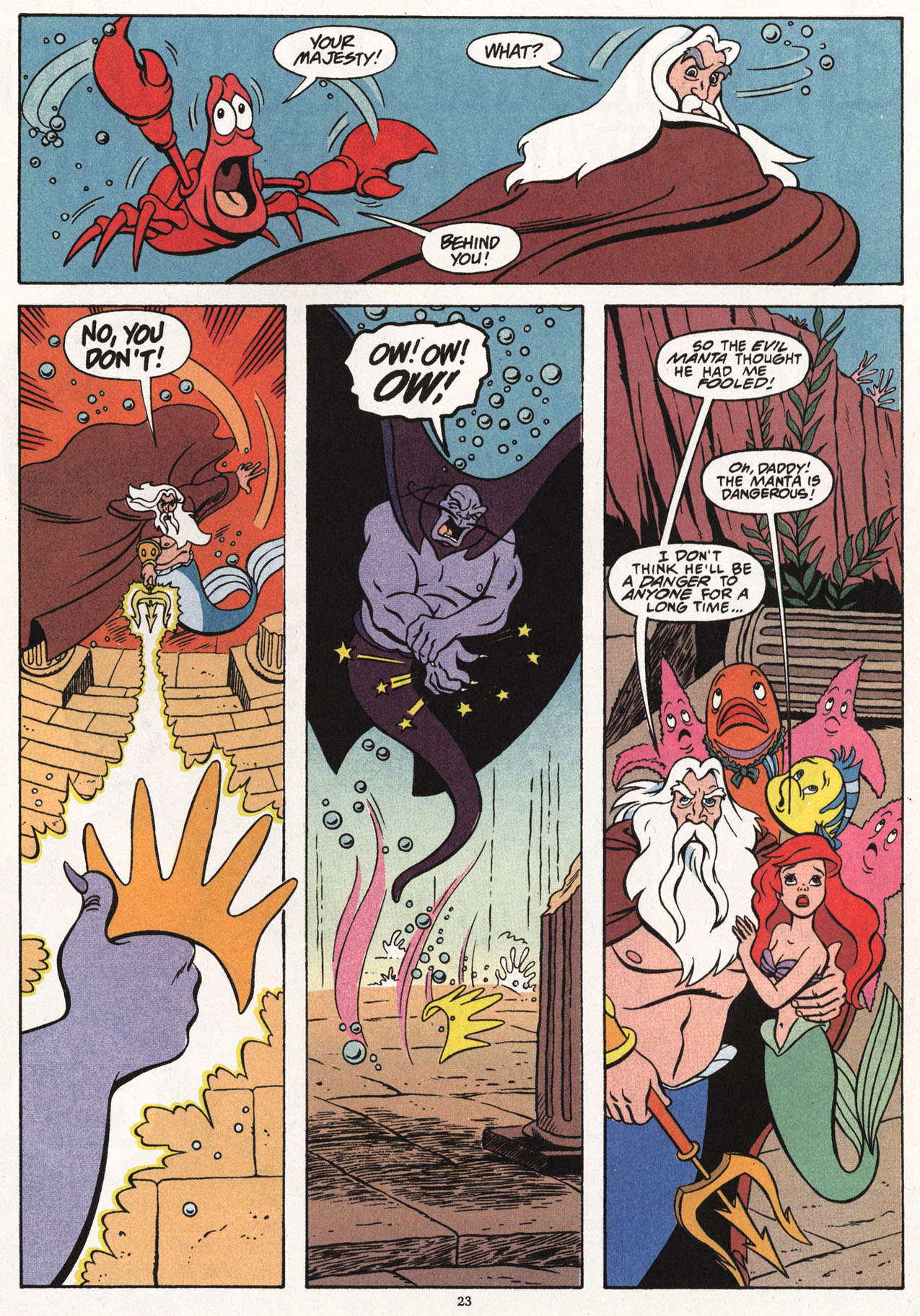 Read online Disney's The Little Mermaid comic -  Issue #1 - 25