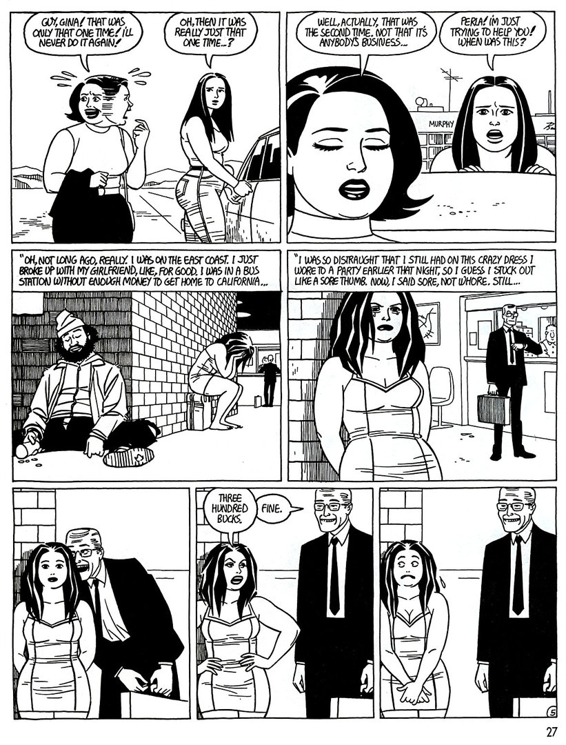 Read online Love and Rockets (1982) comic -  Issue #43 - 29