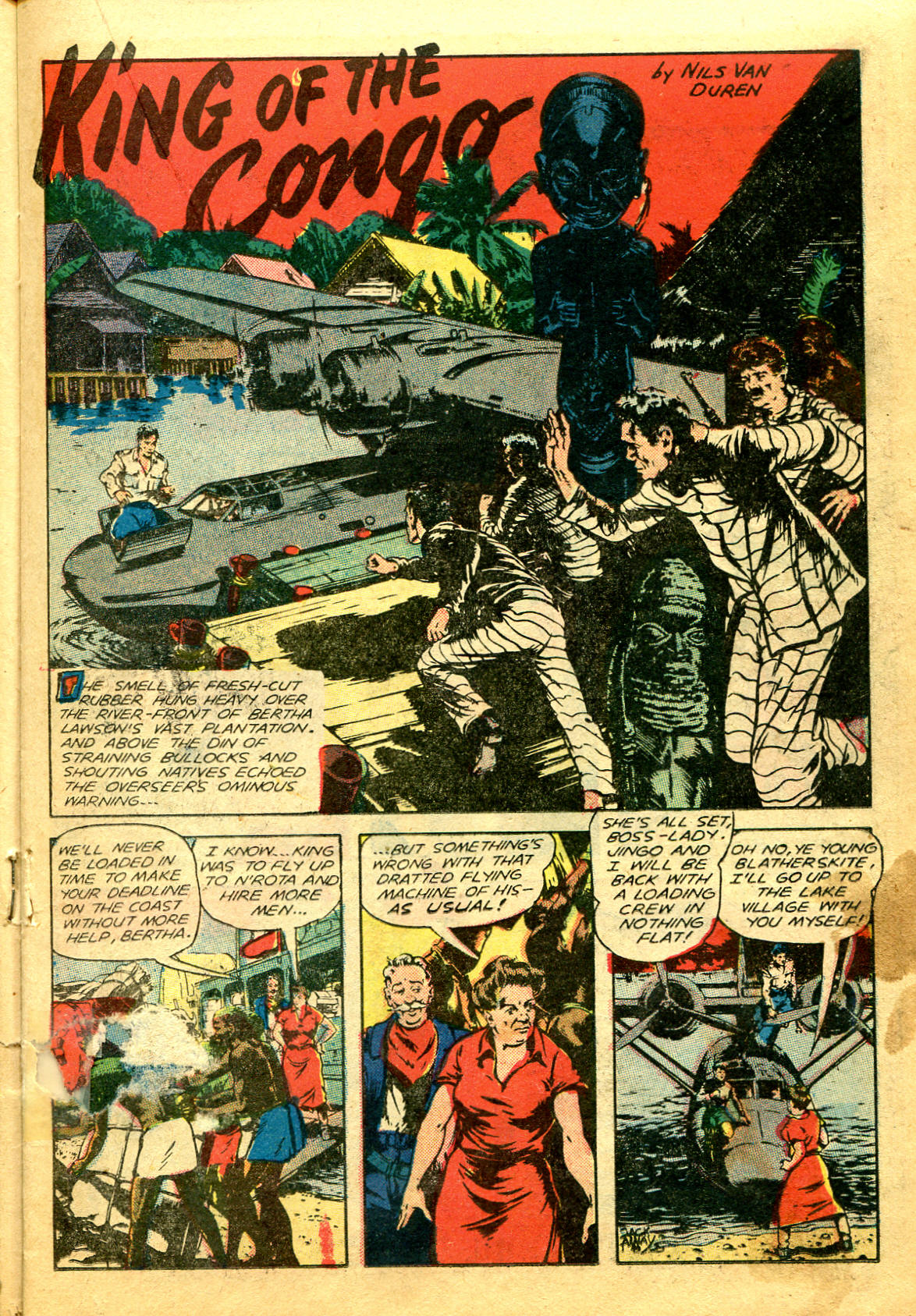 Read online Jungle Comics comic -  Issue #117 - 22