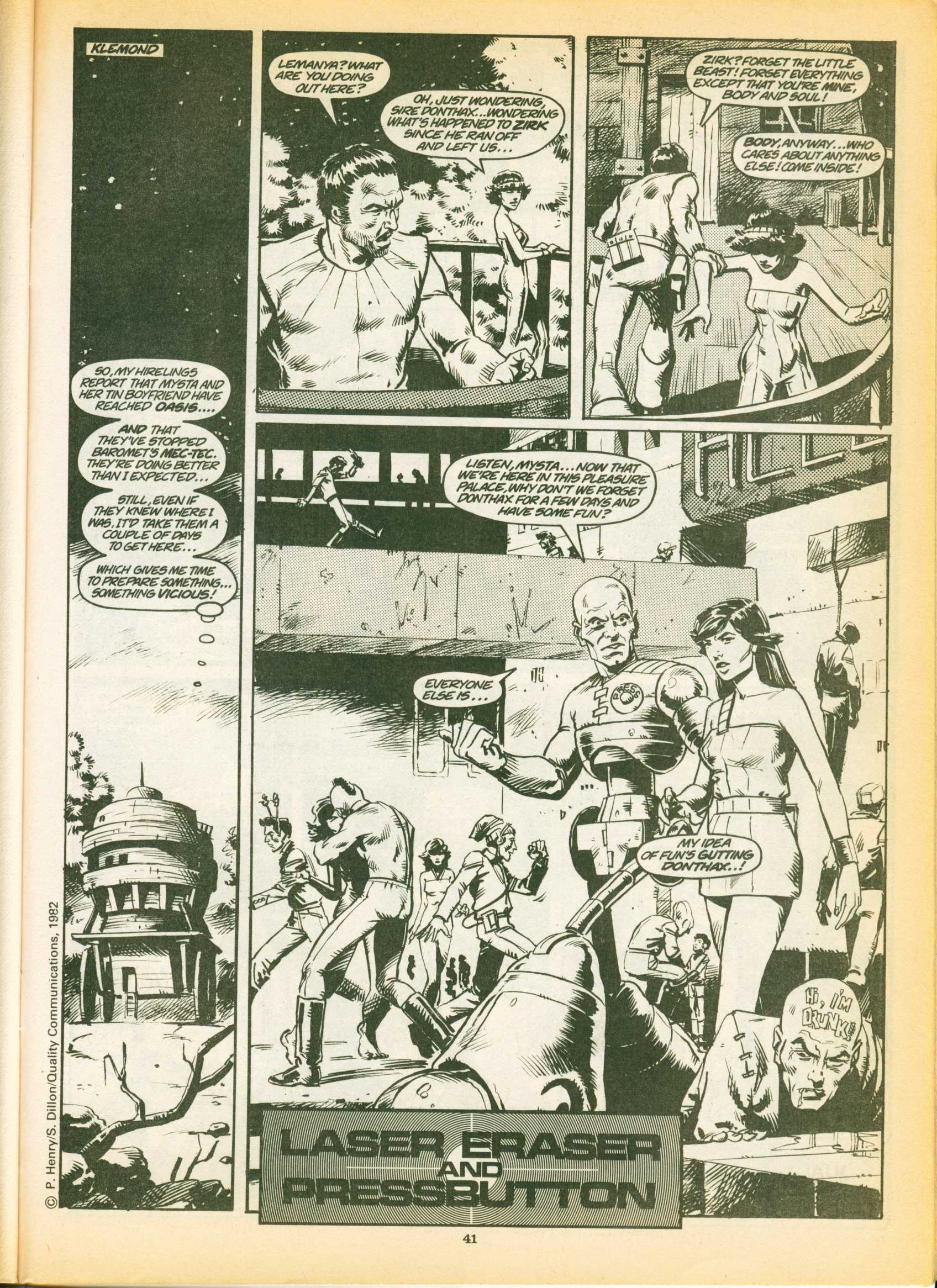 Read online Warrior comic -  Issue #7 - 41