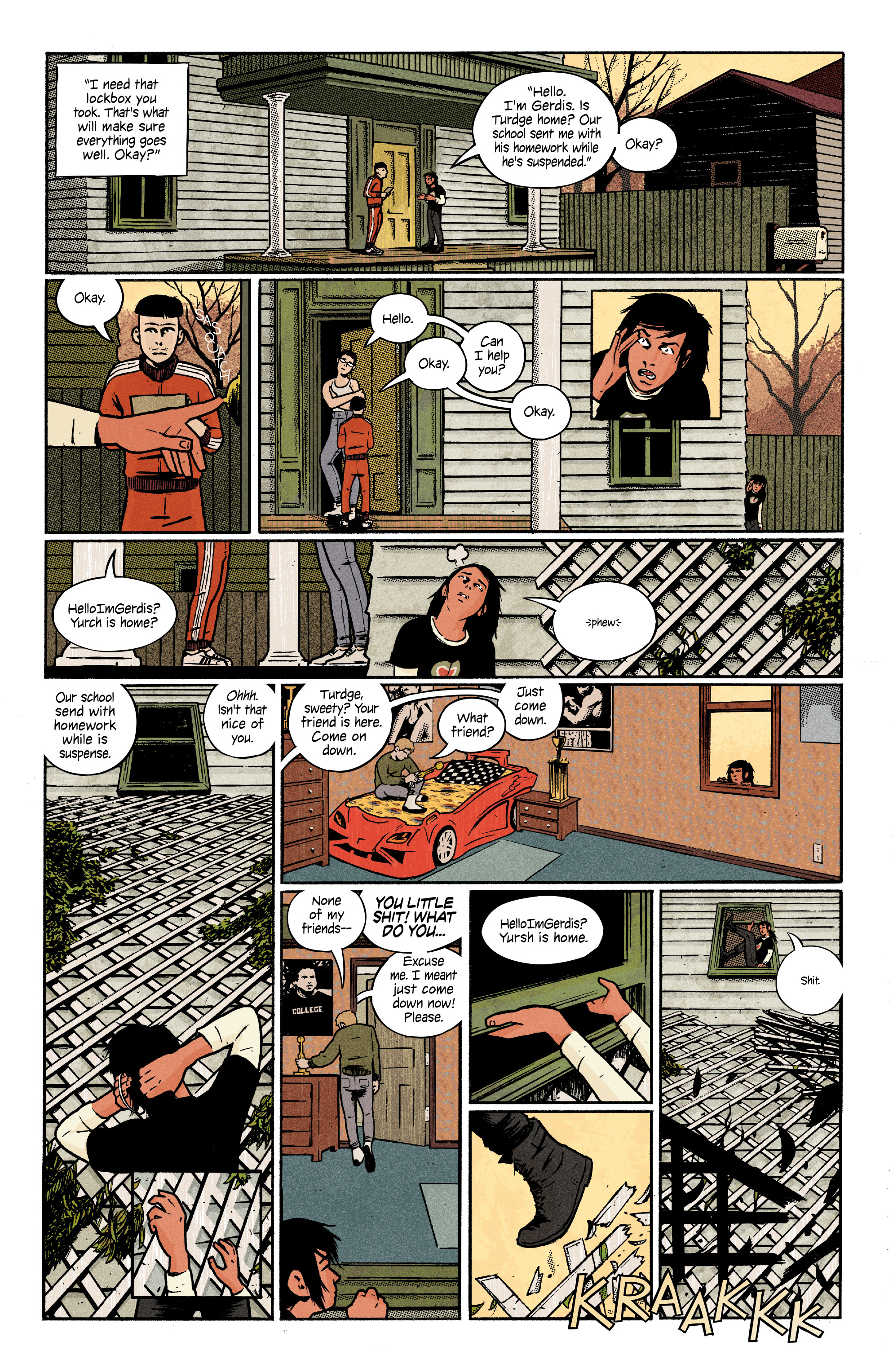 Read online 4 Kids Walk Into a Bank comic -  Issue #4 - 10