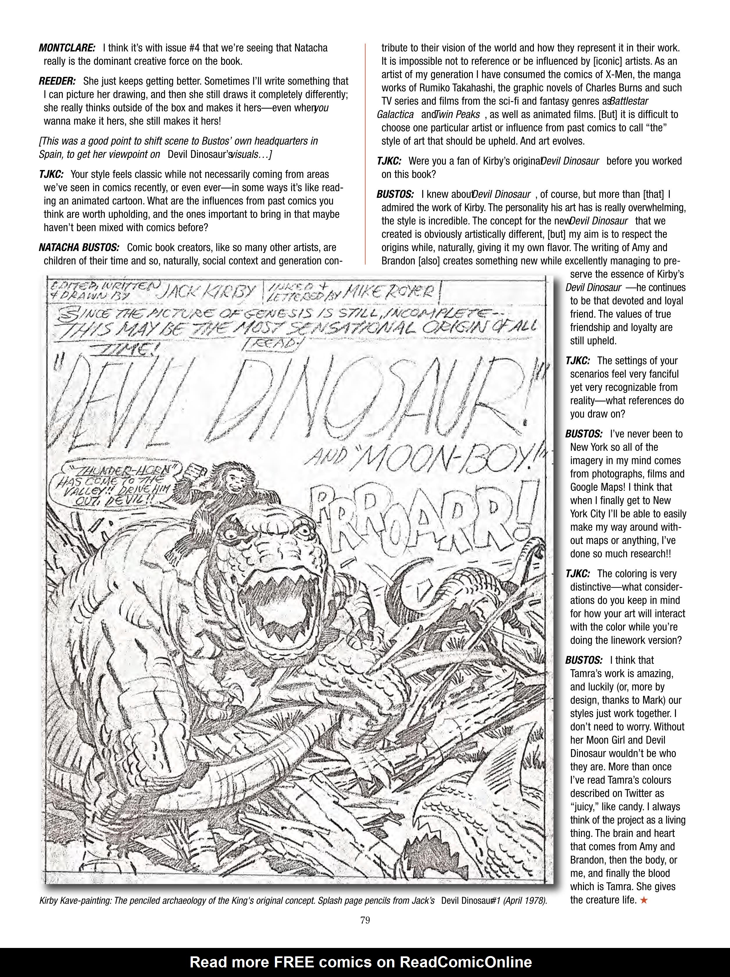 Read online The Jack Kirby Collector comic -  Issue #68 - 81