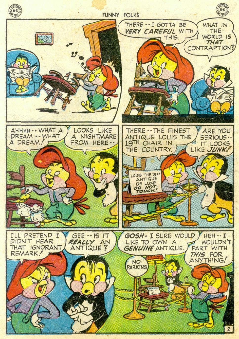 Read online Funny Folks comic -  Issue #6 - 18