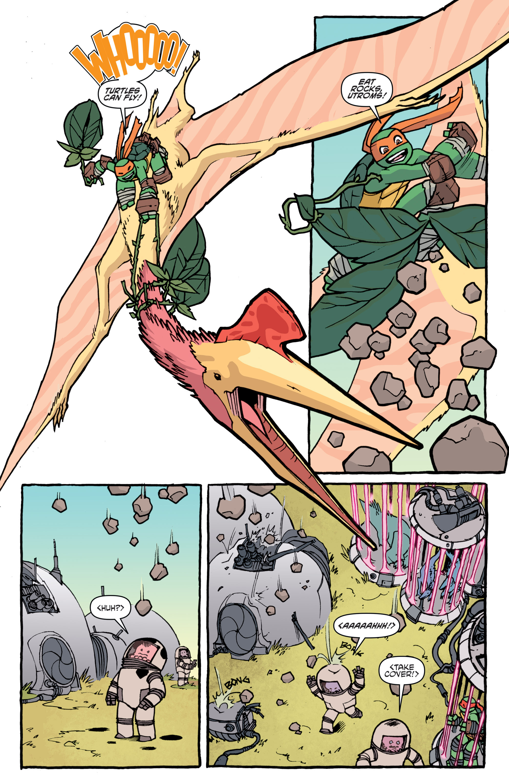 Read online Teenage Mutant Ninja Turtles: Turtles in Time comic -  Issue #1 - 16