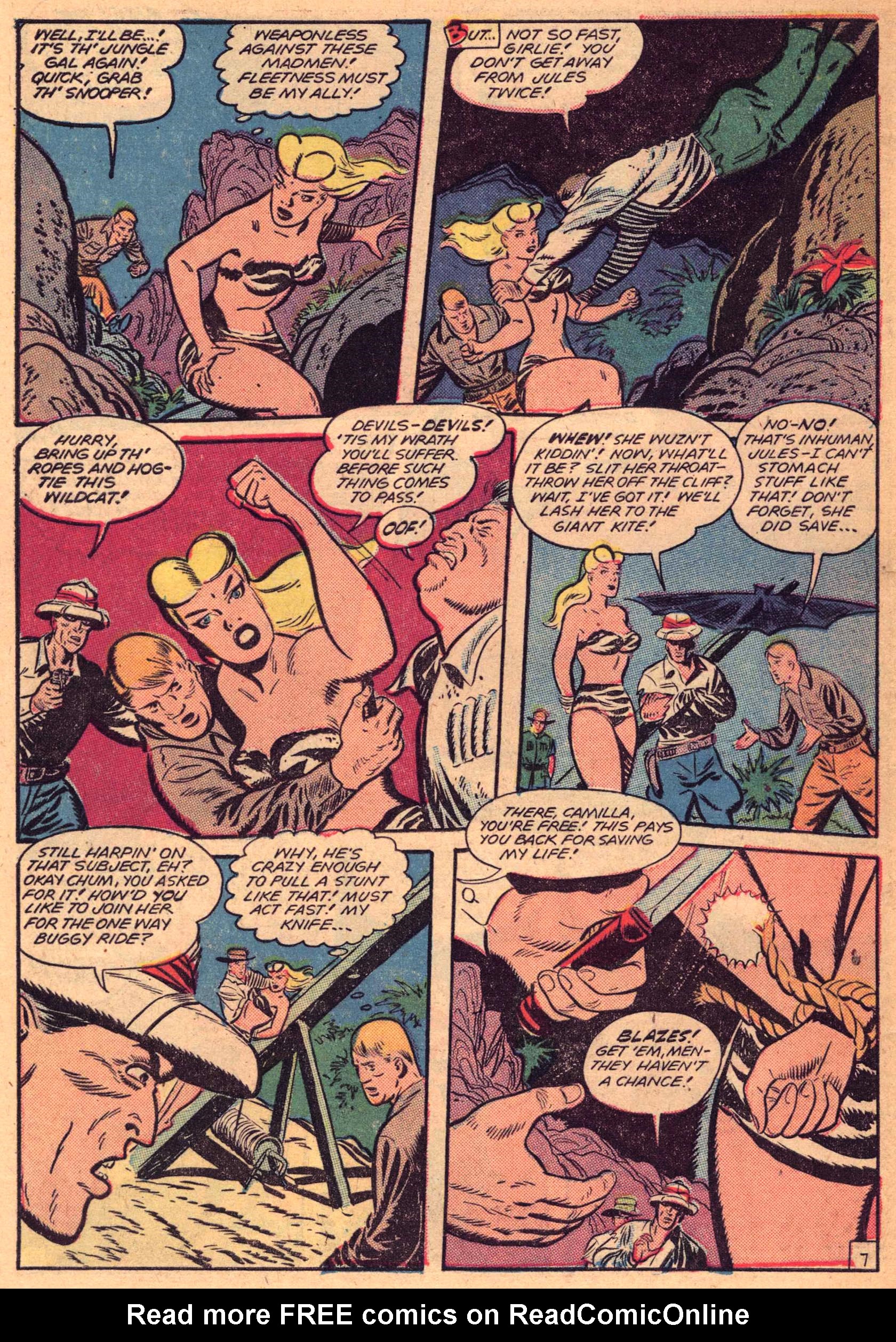 Read online Jungle Comics comic -  Issue #99 - 48