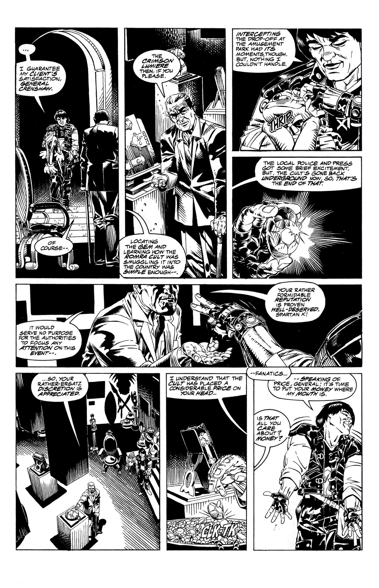 Read online Jackie Chan's Spartan X: Hell Bent Hero For Hire comic -  Issue #1 - 12