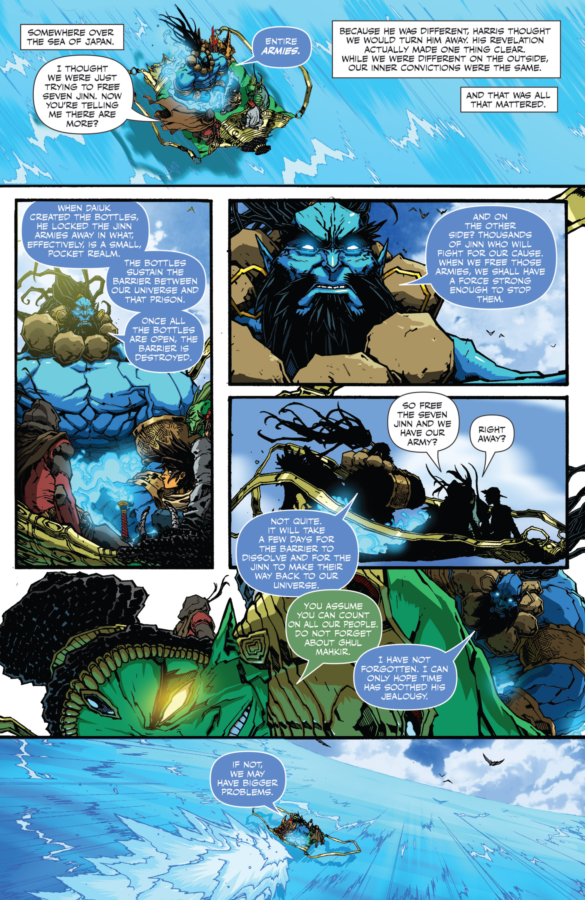 Read online Jinnrise comic -  Issue #9 - 11