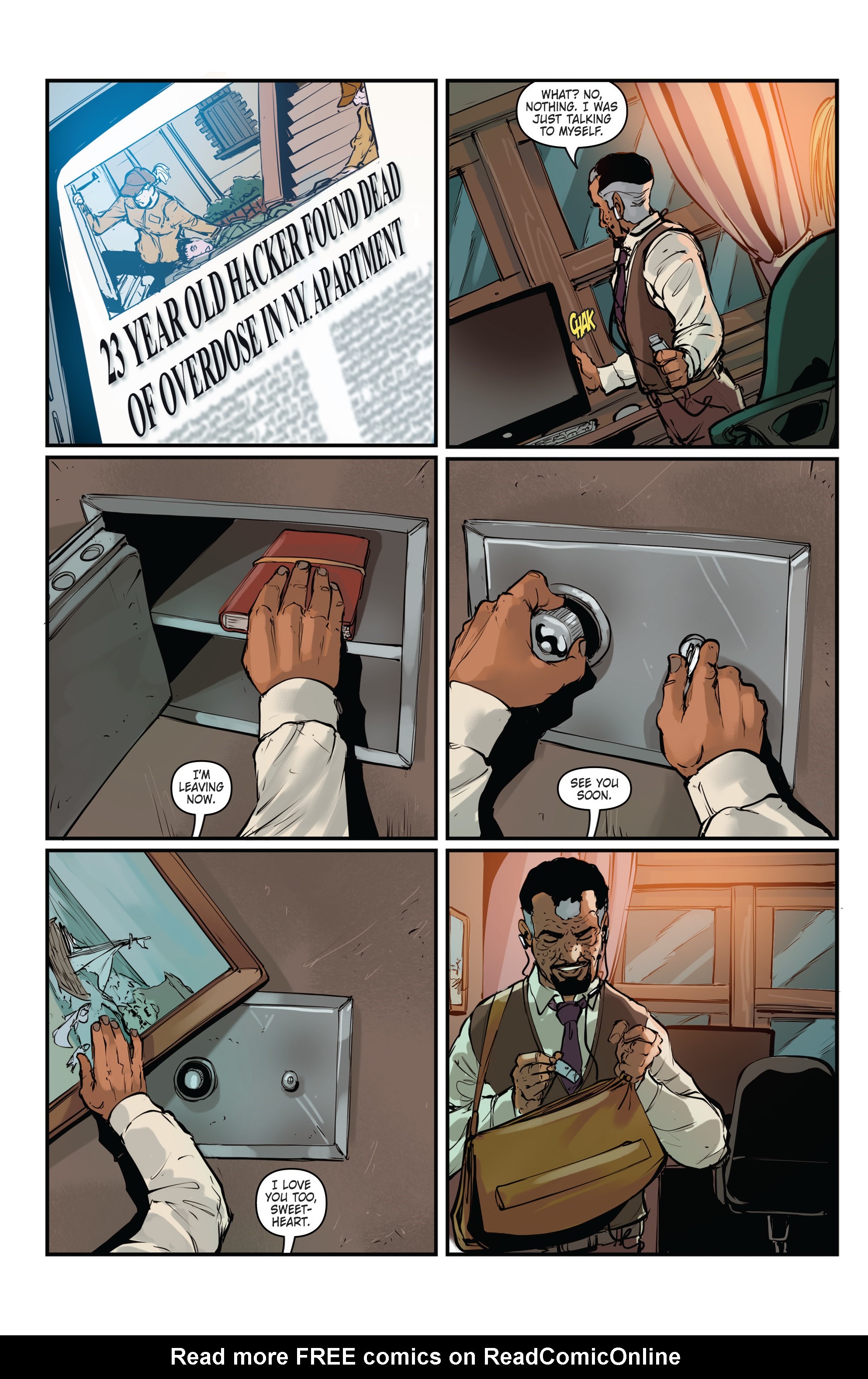 Read online Conspiracy comic -  Issue #4 - 21